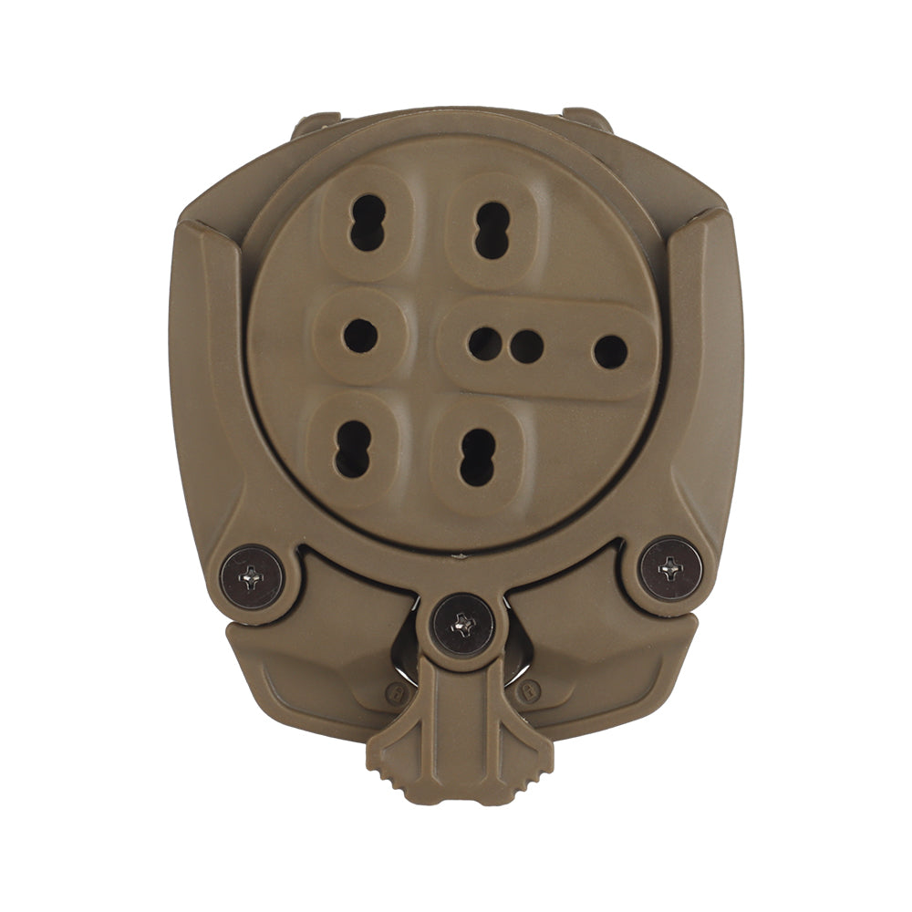 Universal tactical holster adapter 360 degrees Wosport GB-ACC-20 Tan