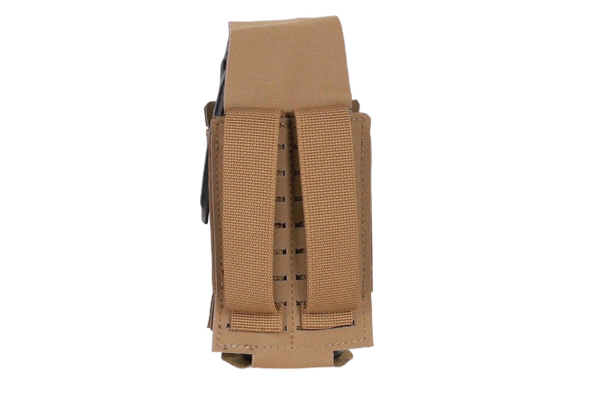 SaTac Grenade Pouch CORUND 500D MOLLE Velcro Flap Coyote Brown