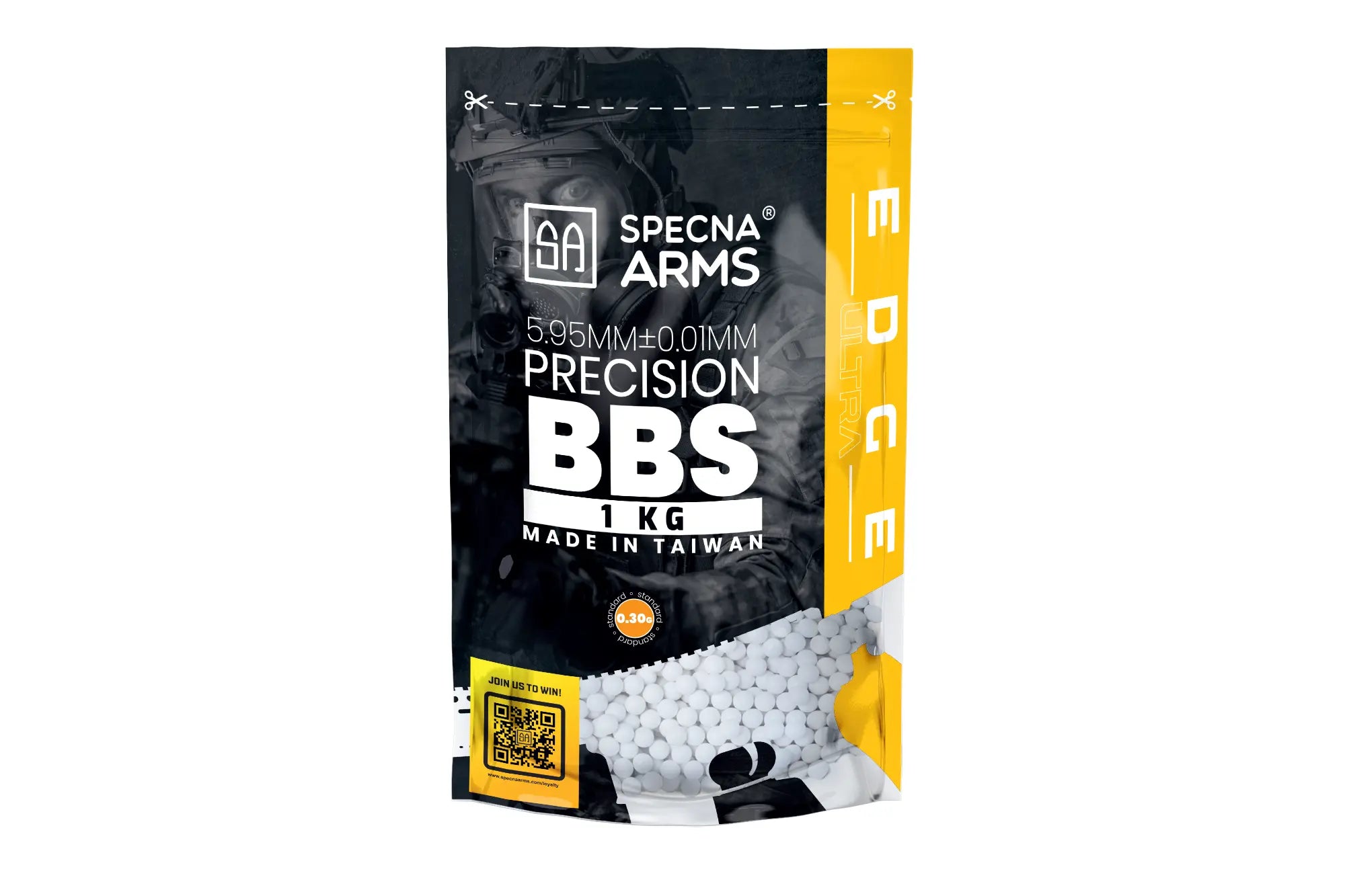 Specna Arms EDGE ULTRA™ 0.30g precision bullets - 1 kg - white