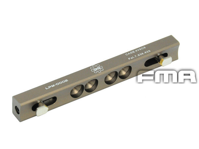 FMA CNC LOWPRO 45° Mount for M300 / M600 Flashlight - Bronze