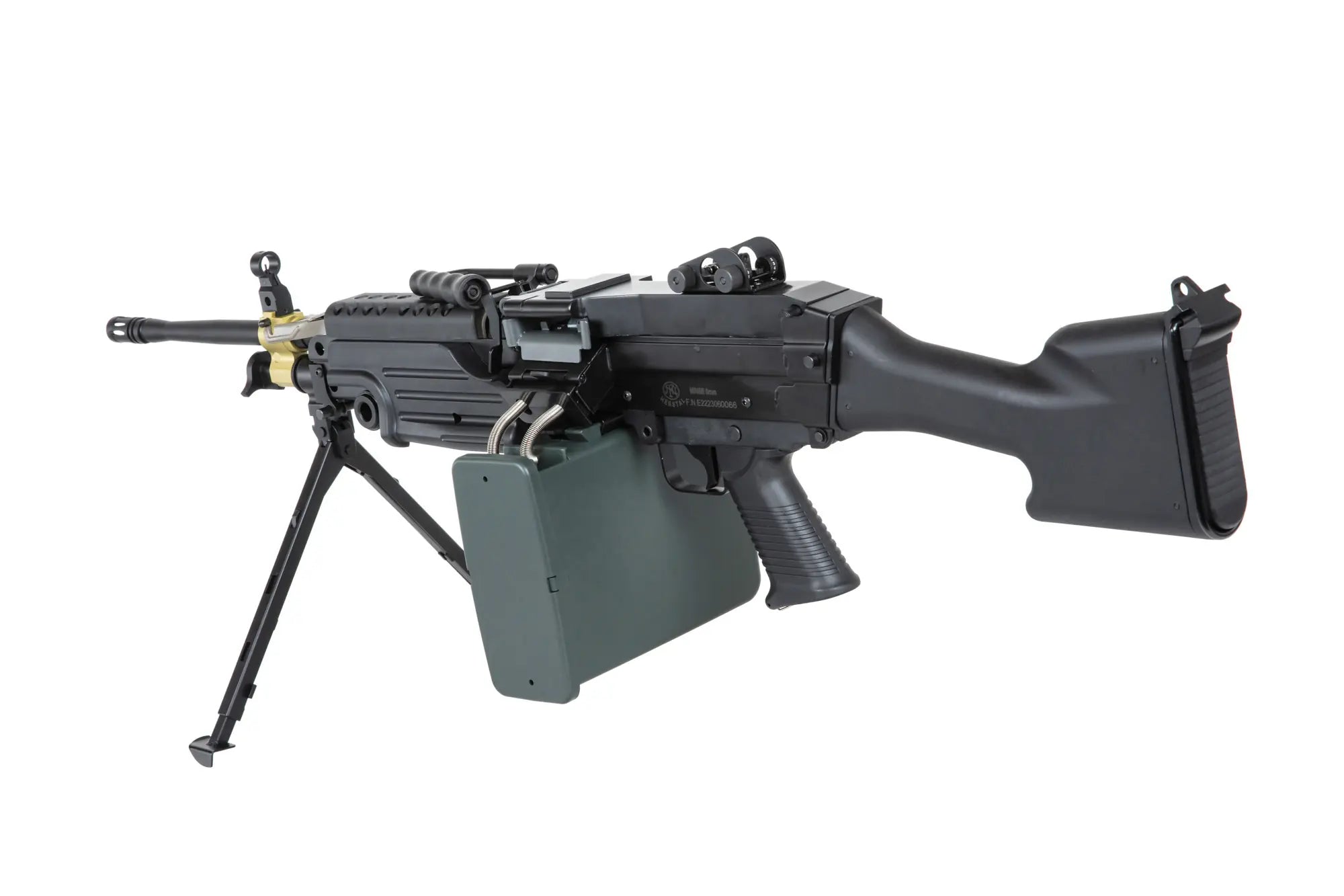 A&K Cybergun M249 MK2 Black Airsoft Machine Gun