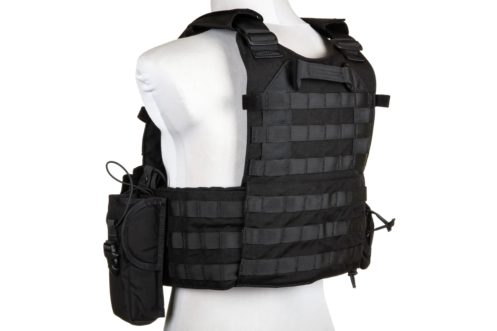 Emerson Gear 6094A Style Plate Carrier Vest with Cargo Kit Black-2