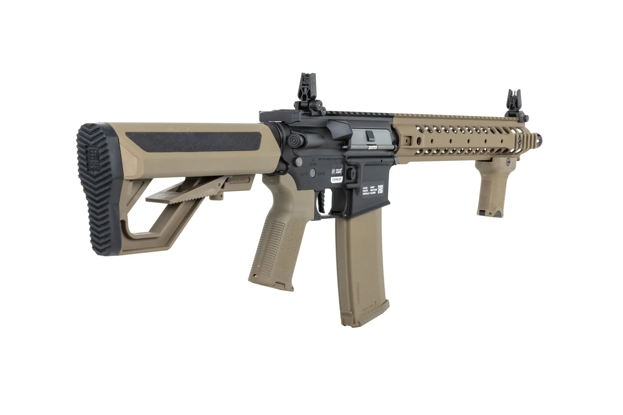 RRA SA-P06 Prime HAL ETU Heavy Ops Stock Airsoft Replica High Torque Half-Tan Version