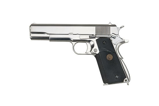 Colt 1911 chrome airsoft gun