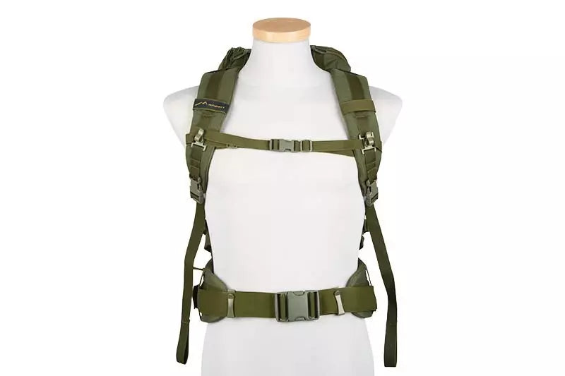 ZipperFox 40l Backpack - Olive Green-5