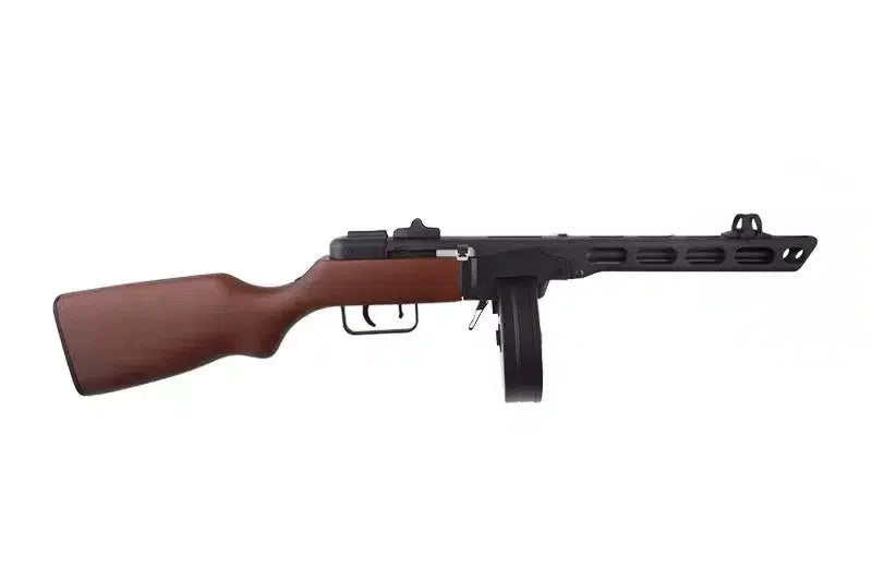 PPSH-41 Sowjetische Softair-Maschinenpistole aus dem Zweiten Weltkrieg – Echtholz-OUTLET