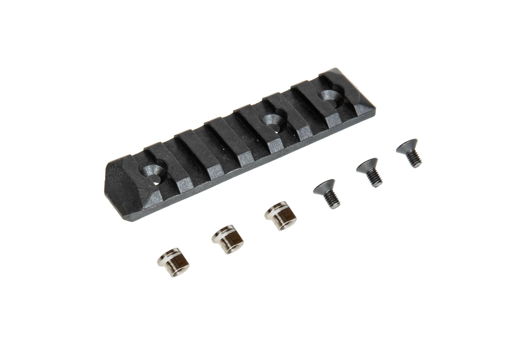 ERS™ KeyMod 7 slots Rail Section - black