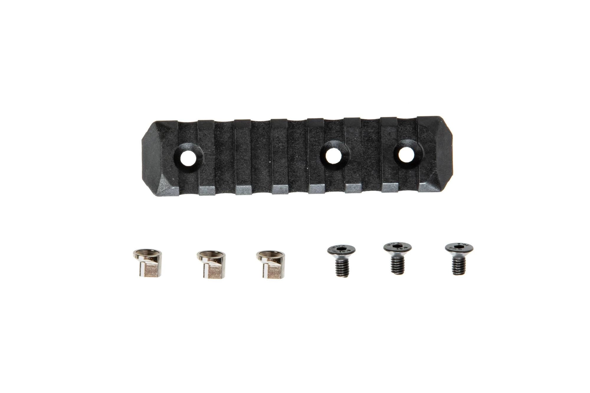 ERS™ KeyMod 7 slots Rail Section - black-1