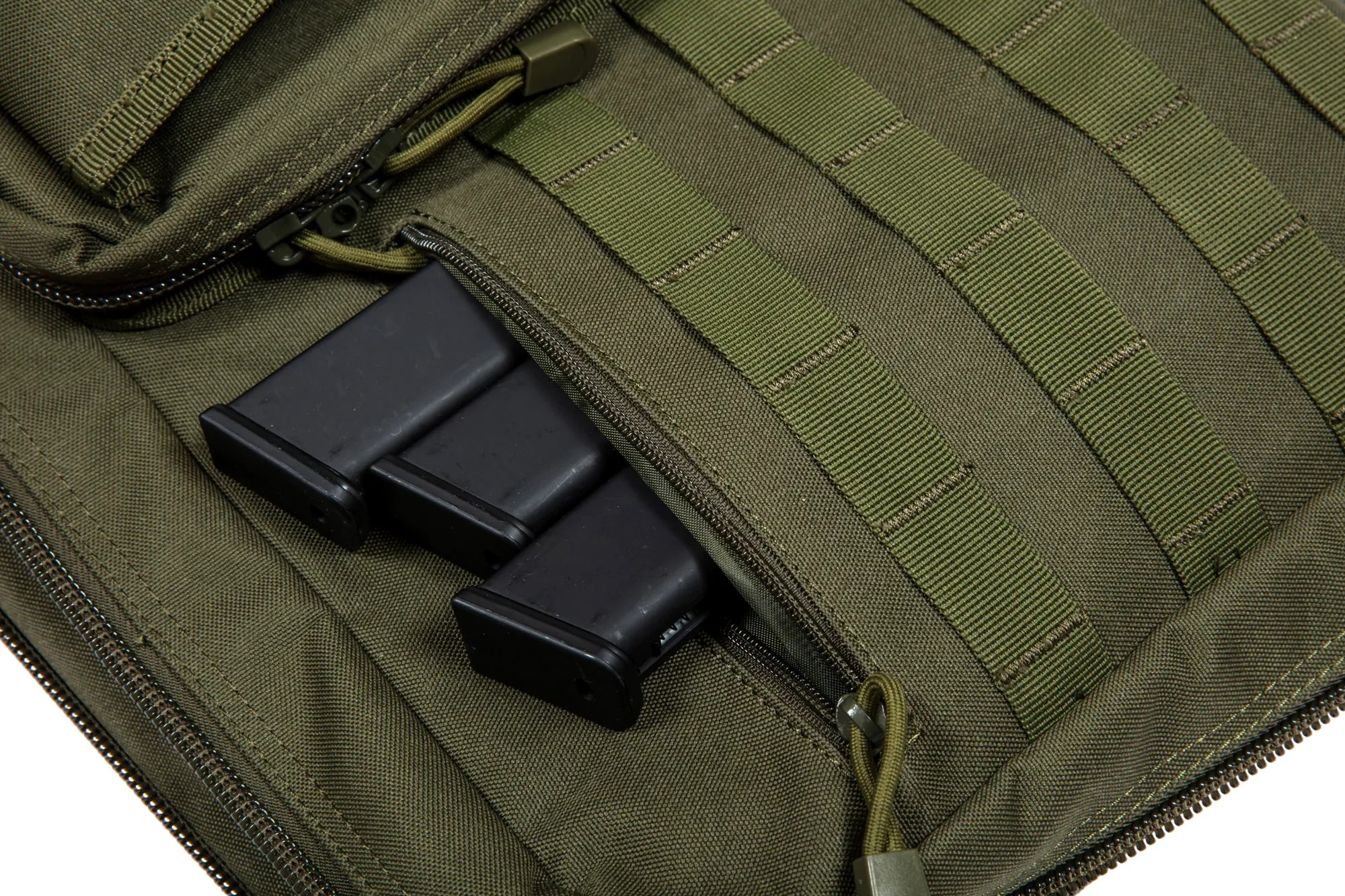 Double GunBag V4 - Black - Olive-3
