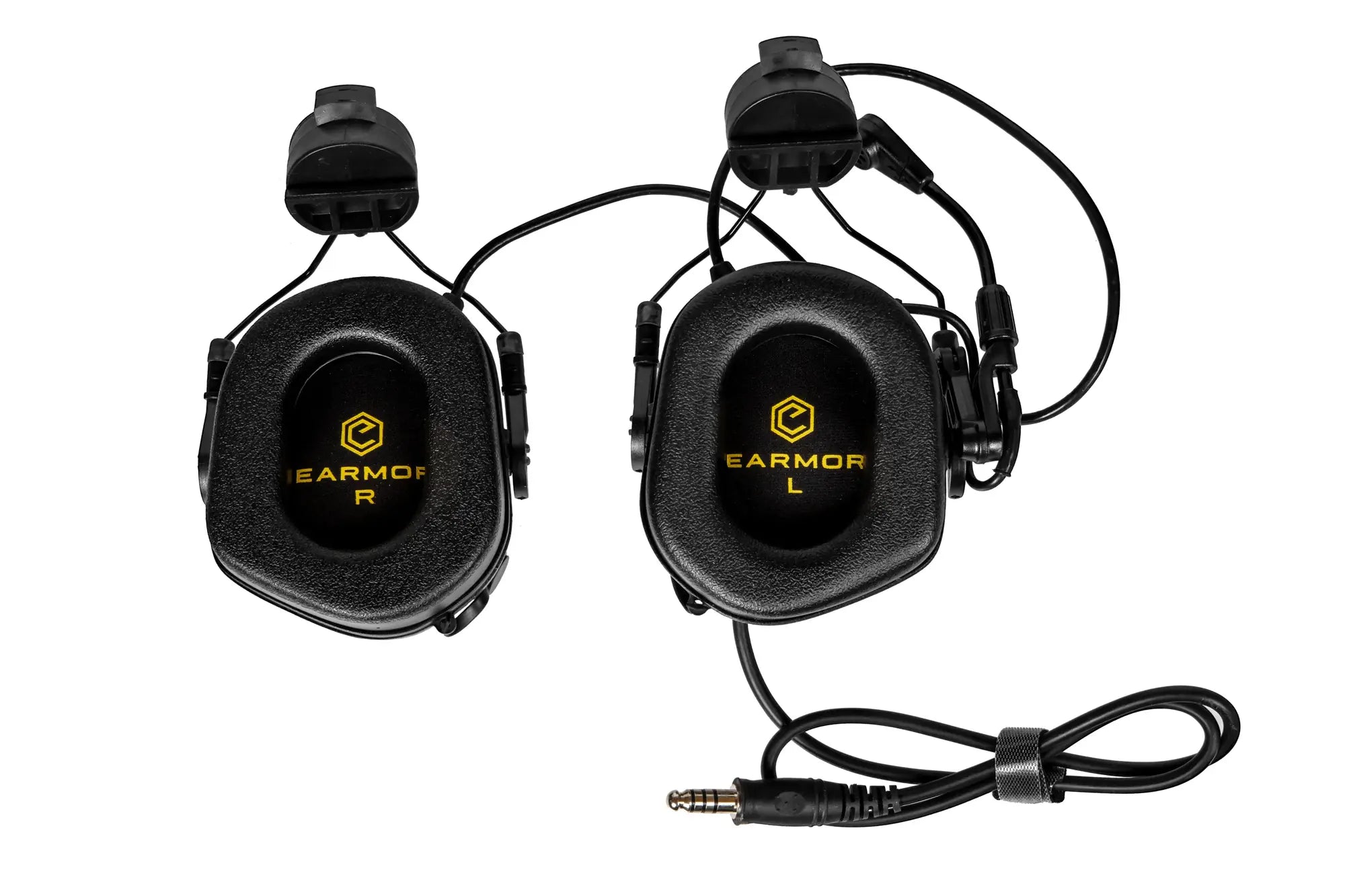 M32H  Active noise reduction headset  for ARC rails - Black-1