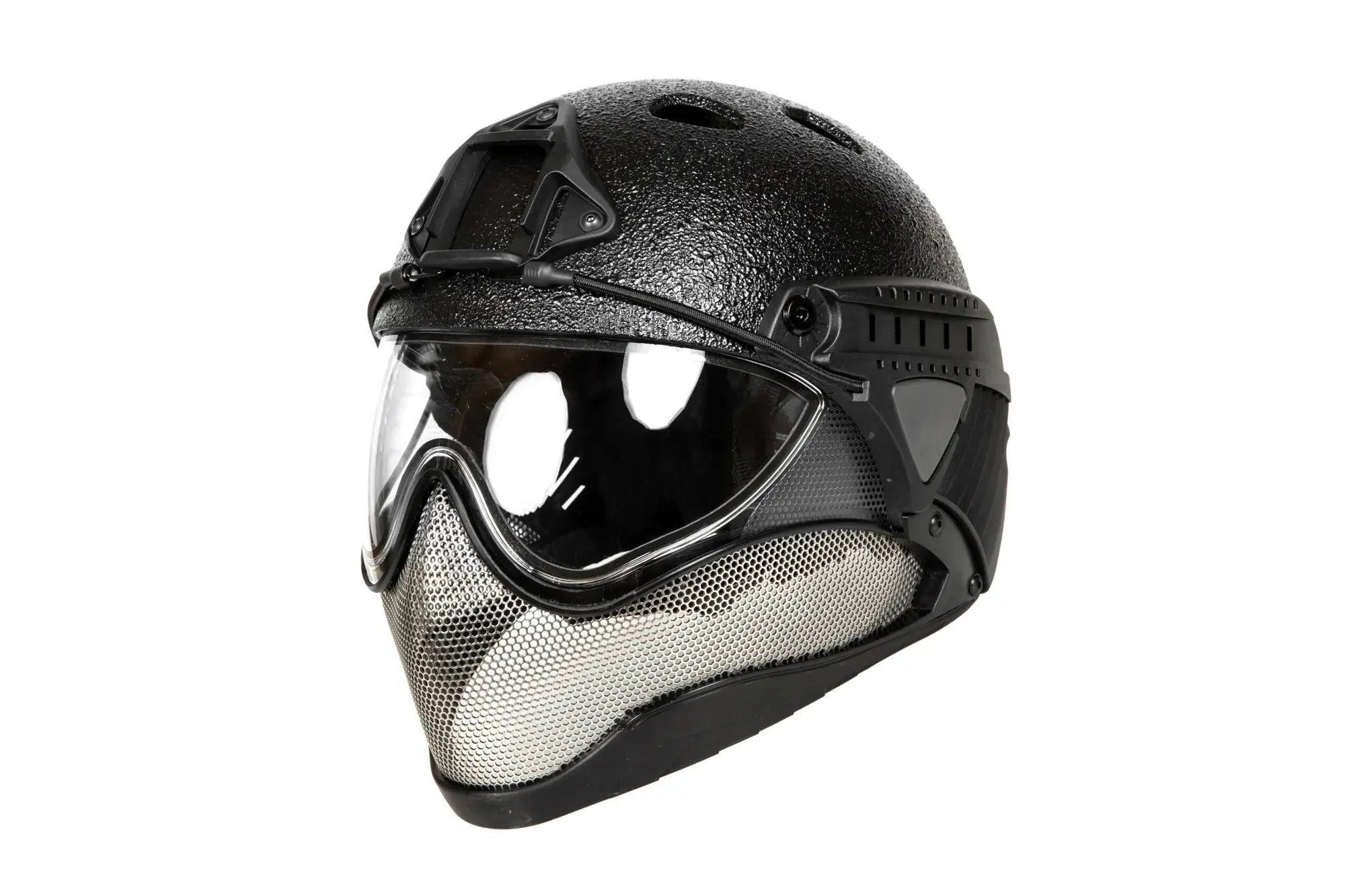 Full Face First Helmet  -Black Textured