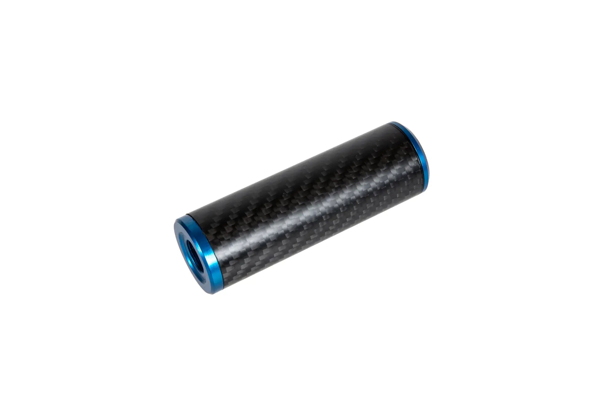 Carbon Silencer 30x100mm - Blue-1