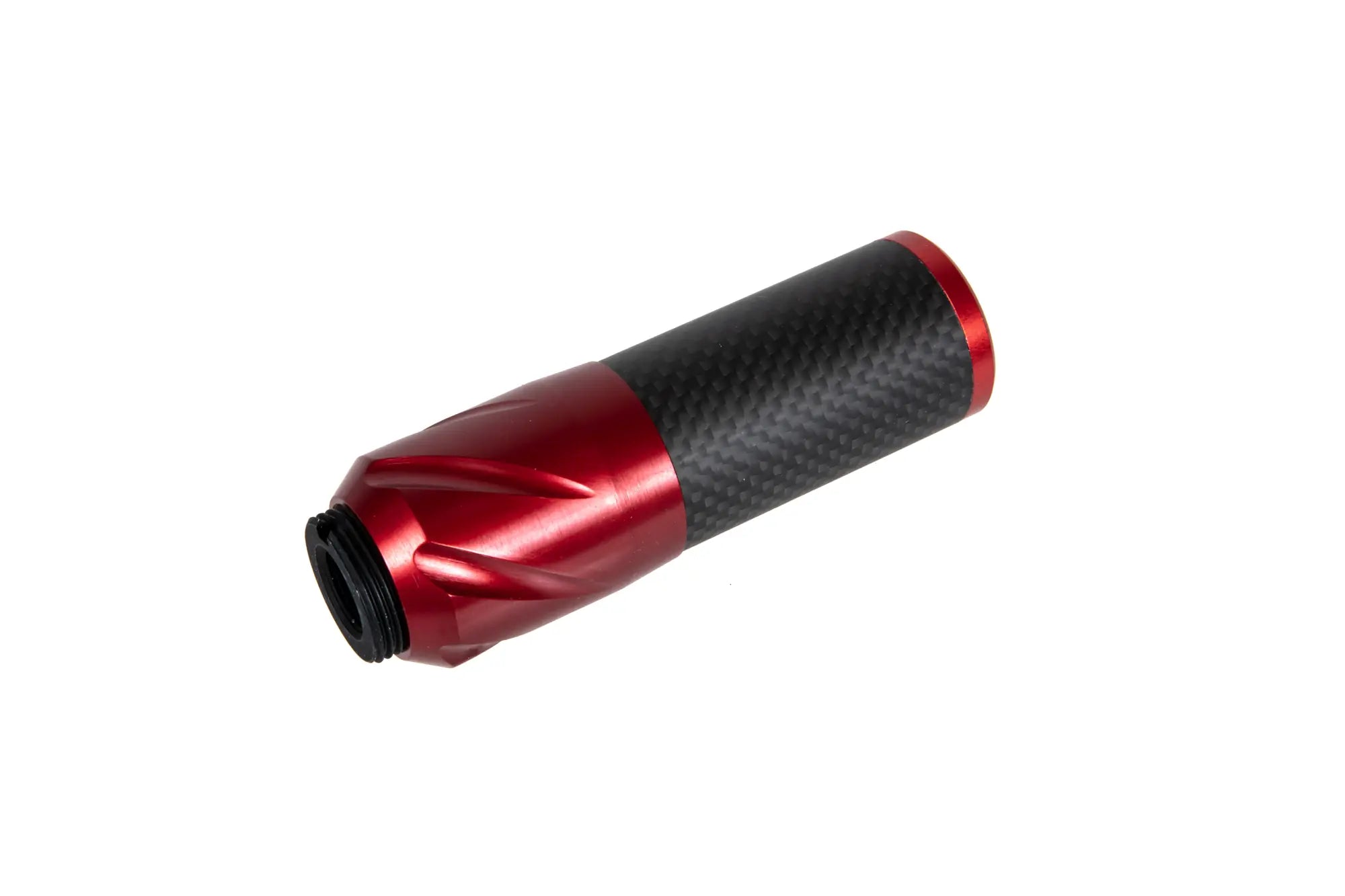 Carbon Silencer DSL2 36x100mm - Red-1