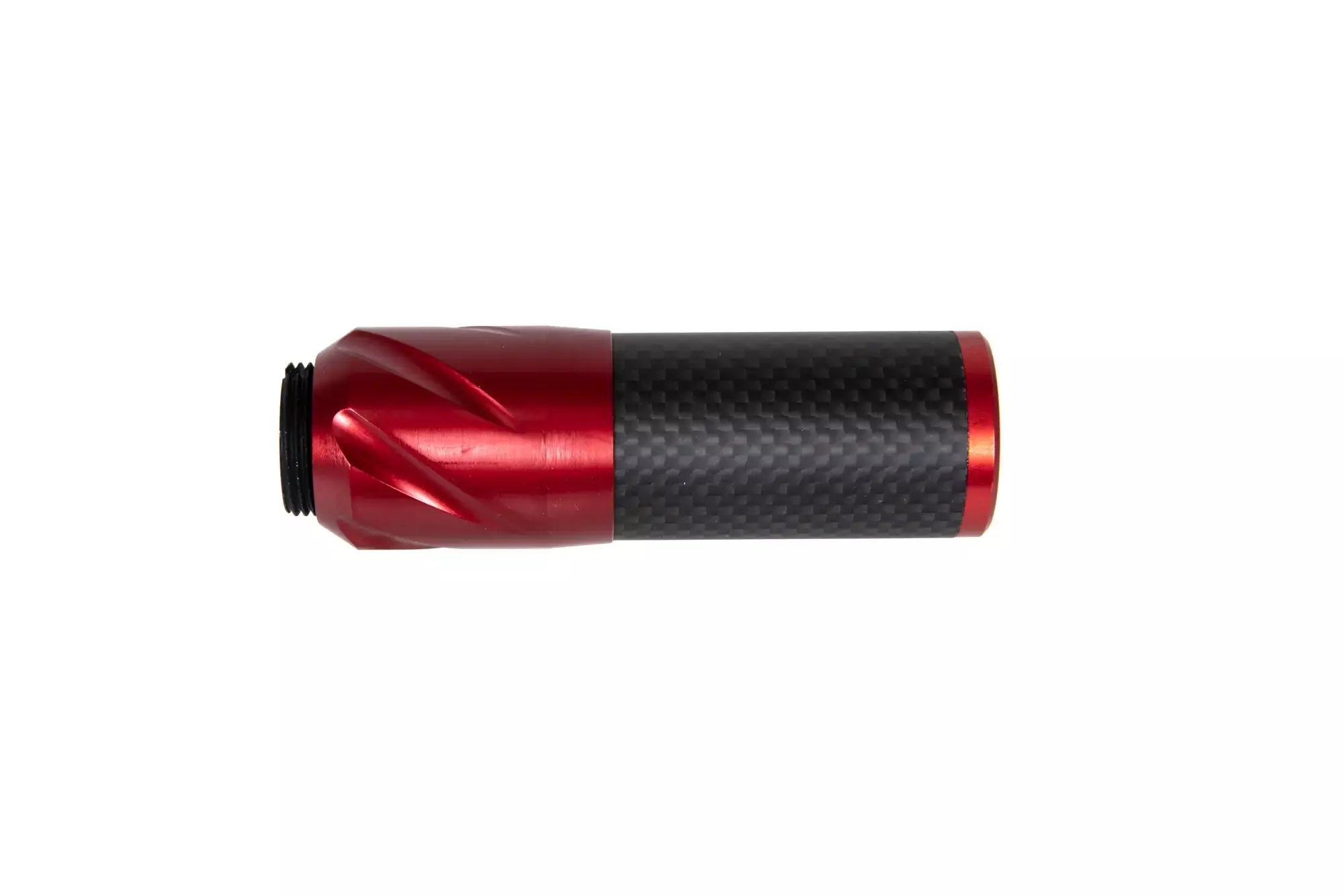 Carbon Silencer DSL2 36x100mm - Red-2