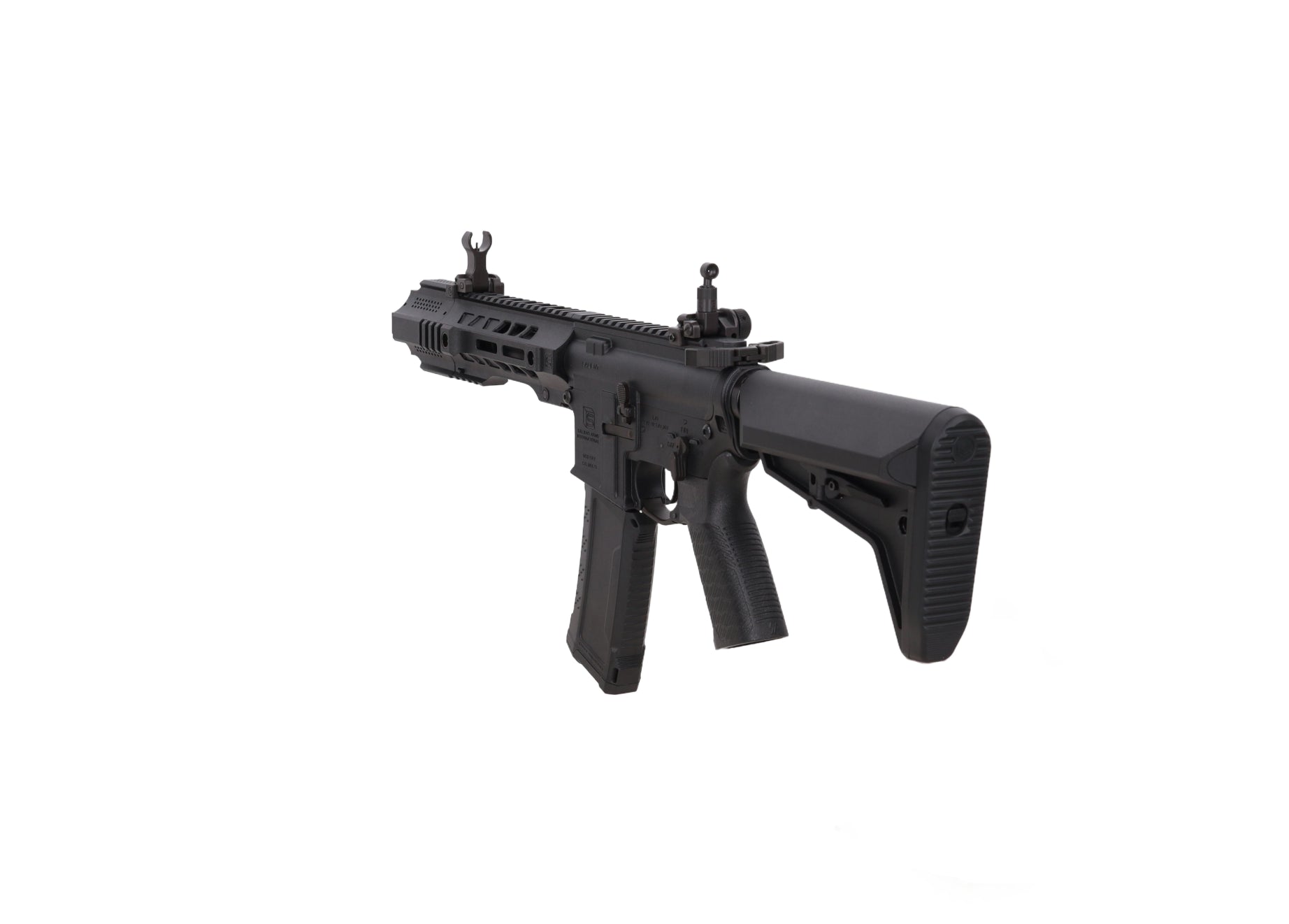 Salient Arms International x EMG M4/AR15 GRY 6.5" CYMA Platinum AEG Assault Rifle - Black