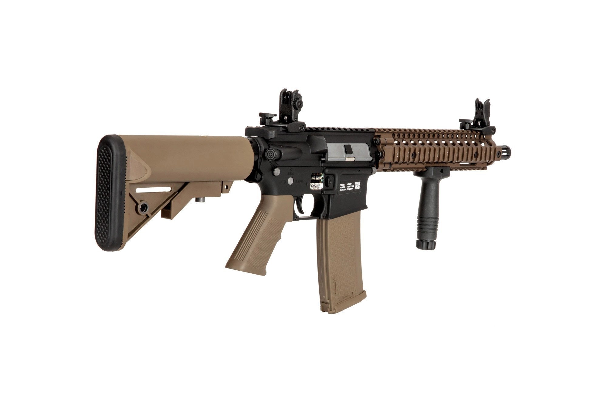 Specna Arms Daniel Defense® MK18 SA-E19 EDGE™ Kestrel™ ETU 1.14 J Chaos Bronze airsoft rifle-3