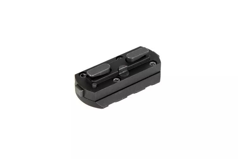 QD M-LOK 3 Slot RIS Rail - Black-1