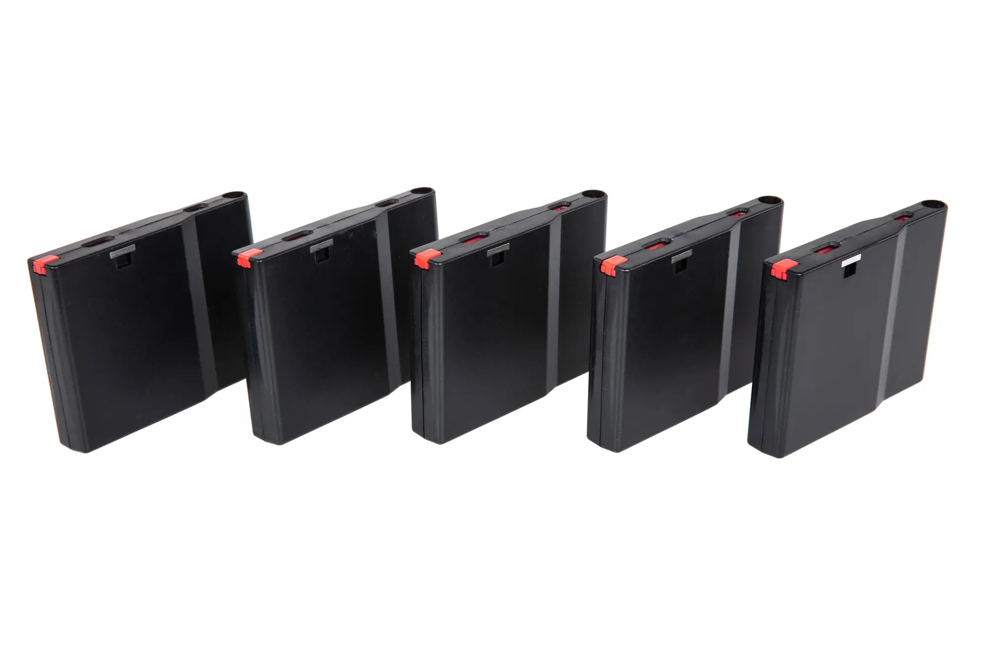 Set of 5 polymer magazines for SRS Silverback replicas Black