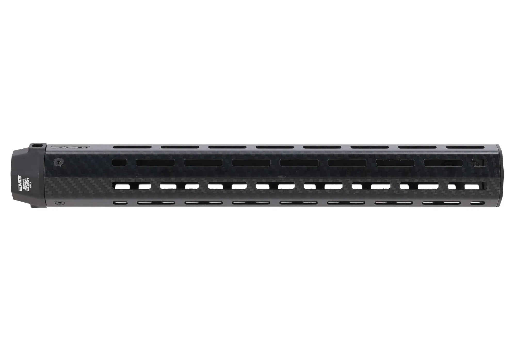 King Arms x Lancer Systems 15'' LCH M-LOK mounting rail for M4/M16 Faux Carbon Fiber replicas