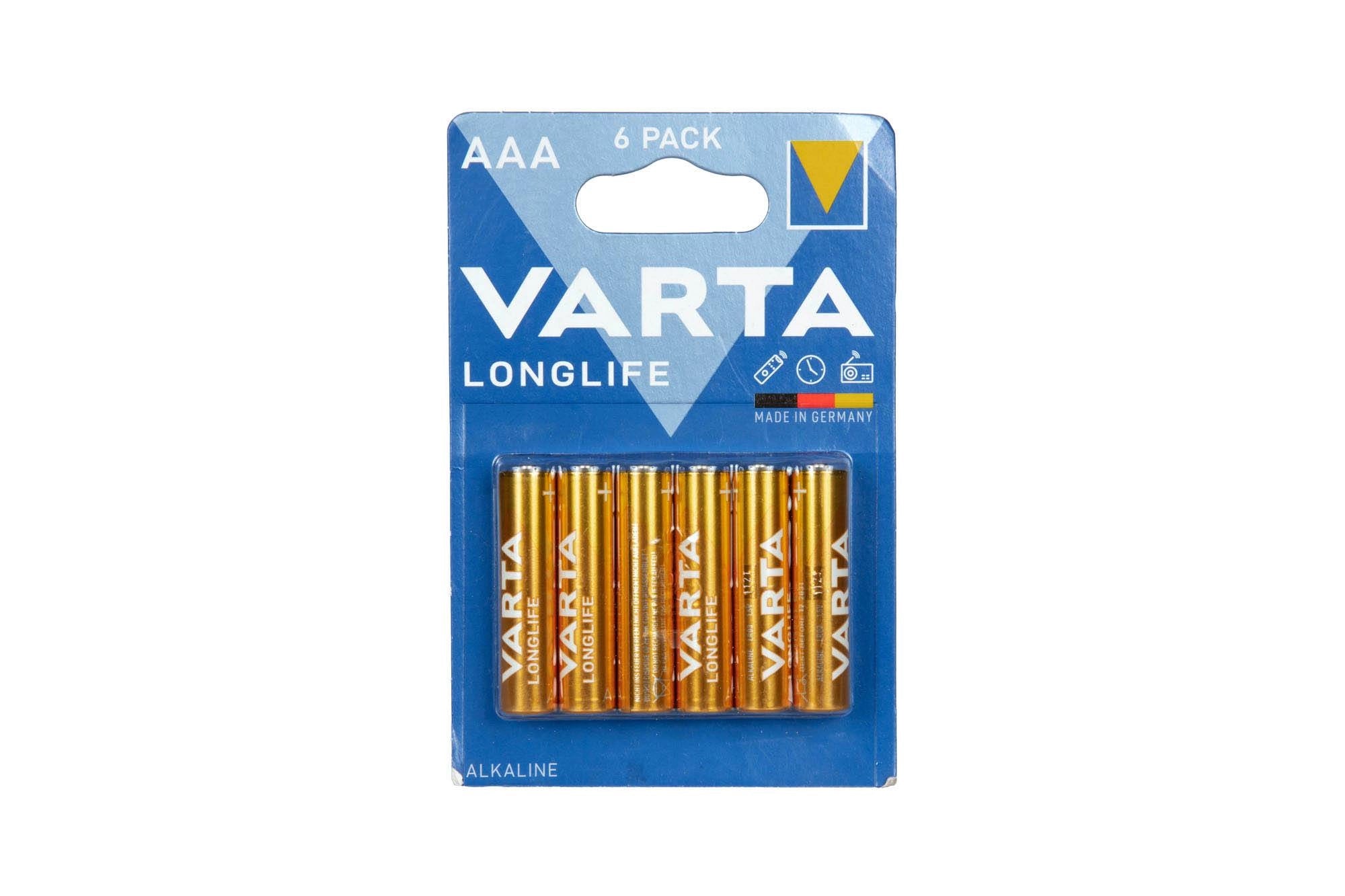 Varta Longlife 6pcs