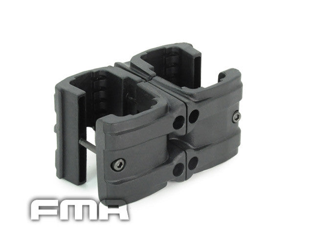 FMA MP7 Adjustable Magazine Double Clip - Black