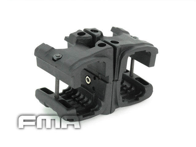 FMA MP7 Adjustable Magazine Double Clip - Black