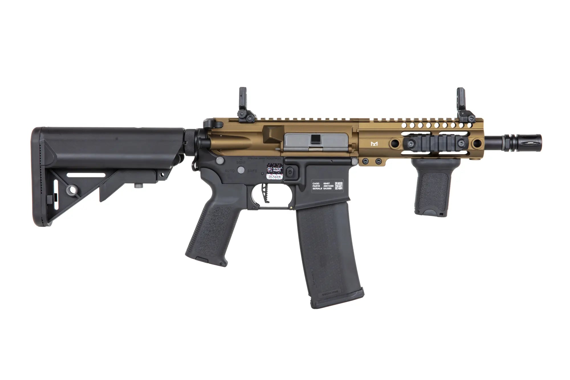 Specna Arms SA-P21 Prime™ Aster II ETU airsoft Carbine with Chaos Bronze brushless motor