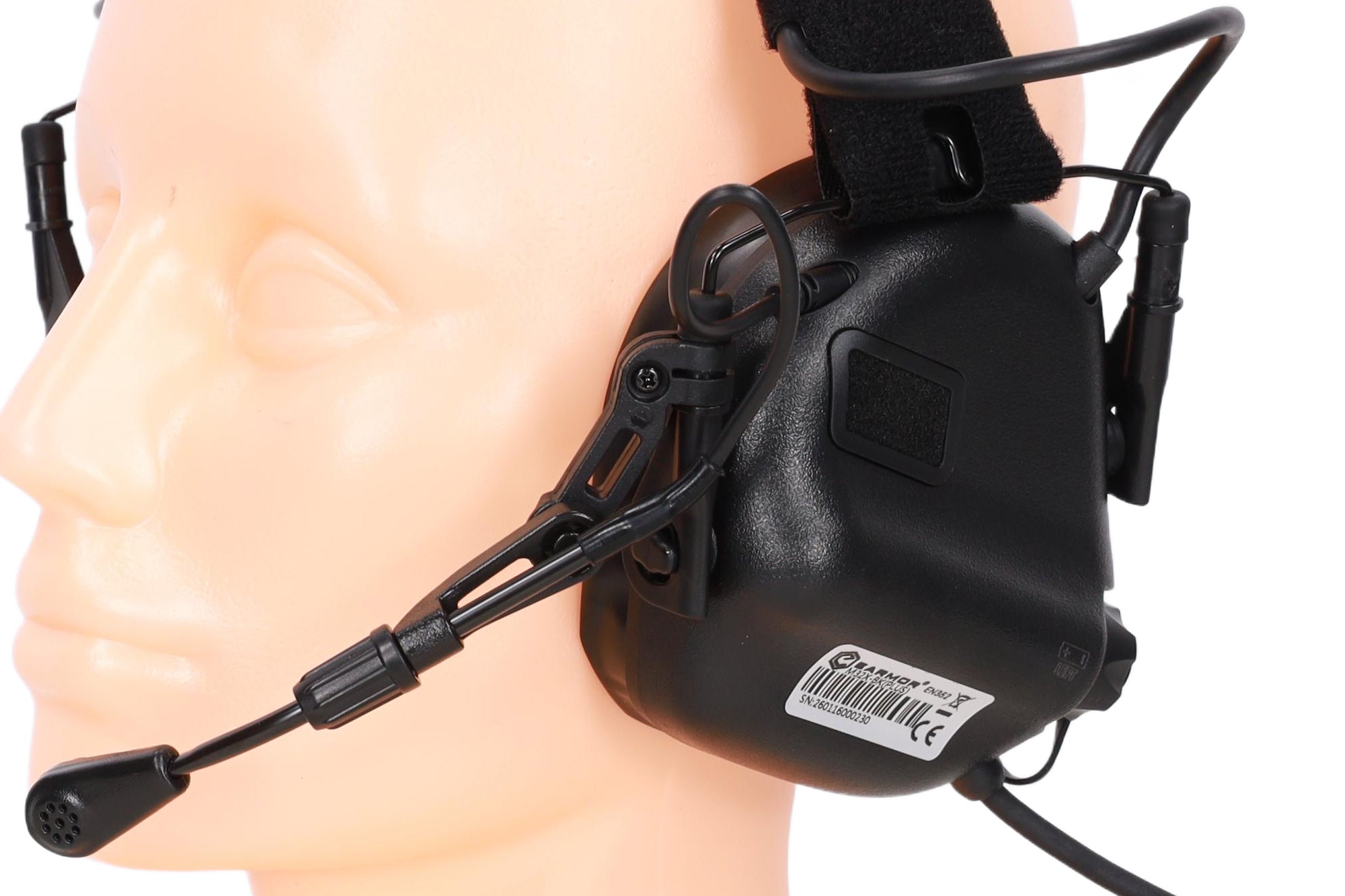 Earmor M32X Plus Active Hearing Protectors - Black-2