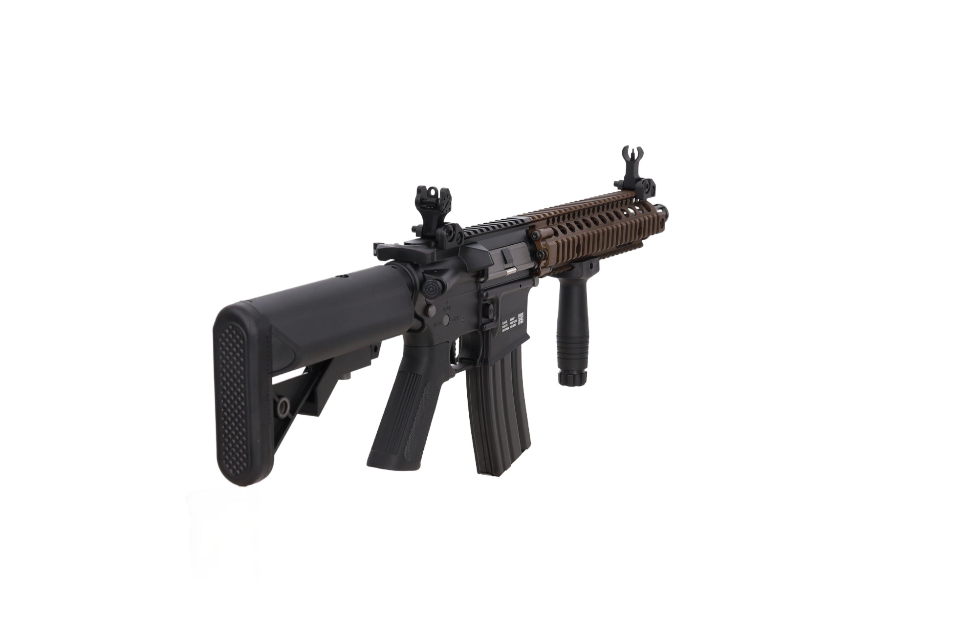 Colt x Daniel Defense MK18 SA-E19 EDGE Gen.2 AEG Assault Rifle 10.5" – Chaos Bronze-1