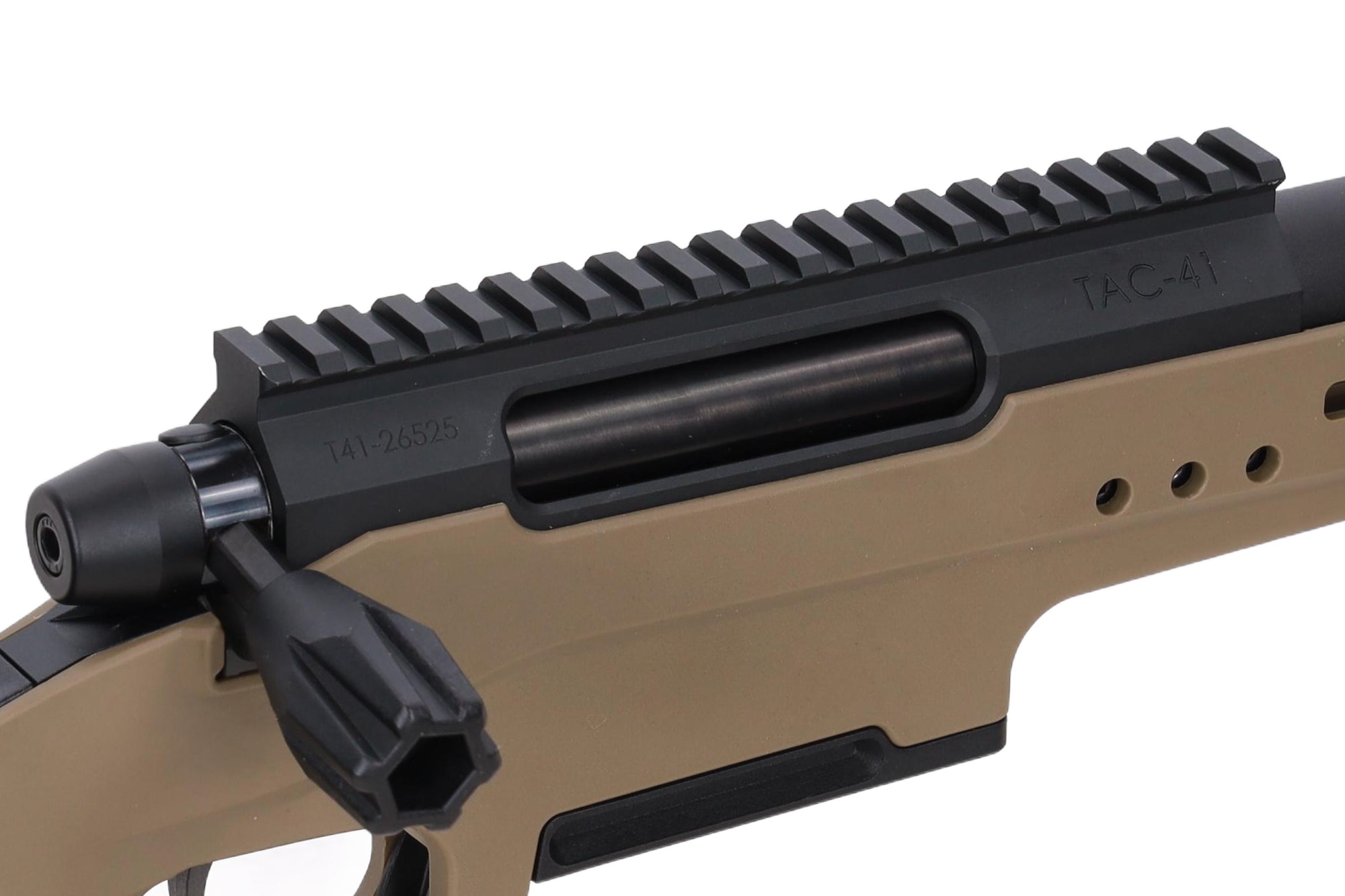 Silverback TAC-41LL-S Bolt-Action Sniper Rifle Folding Stock FDE