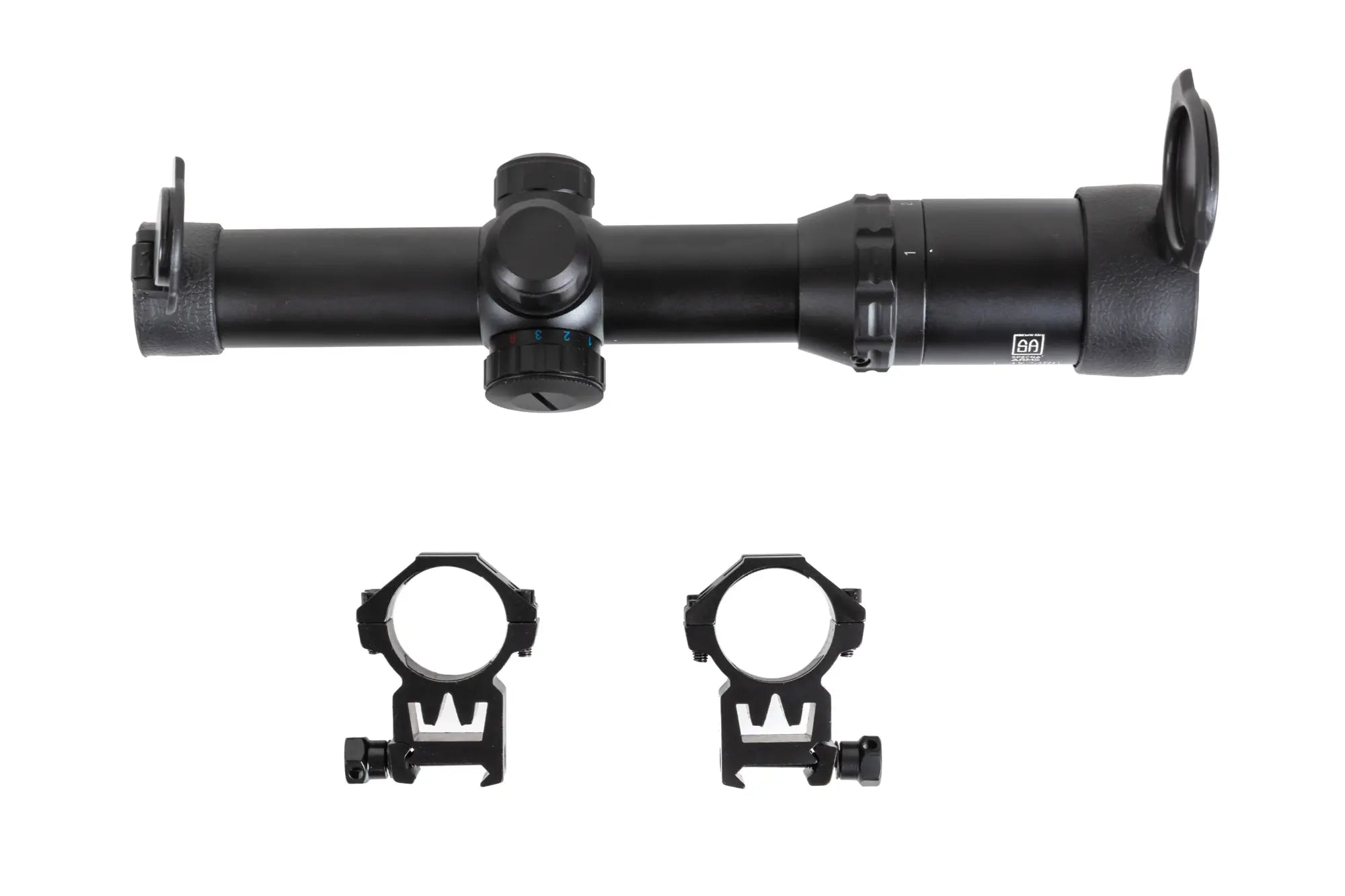 Specna Arms CORE™ Rifle Scope 1-4X24RG Black