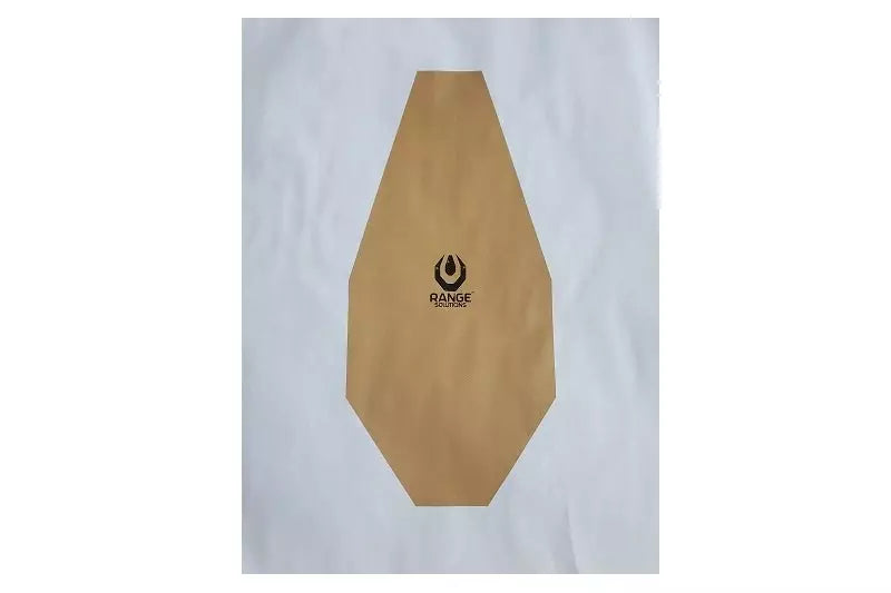 Range Solutions Alpha Zone Stickers - 50 pcs - Brown-1