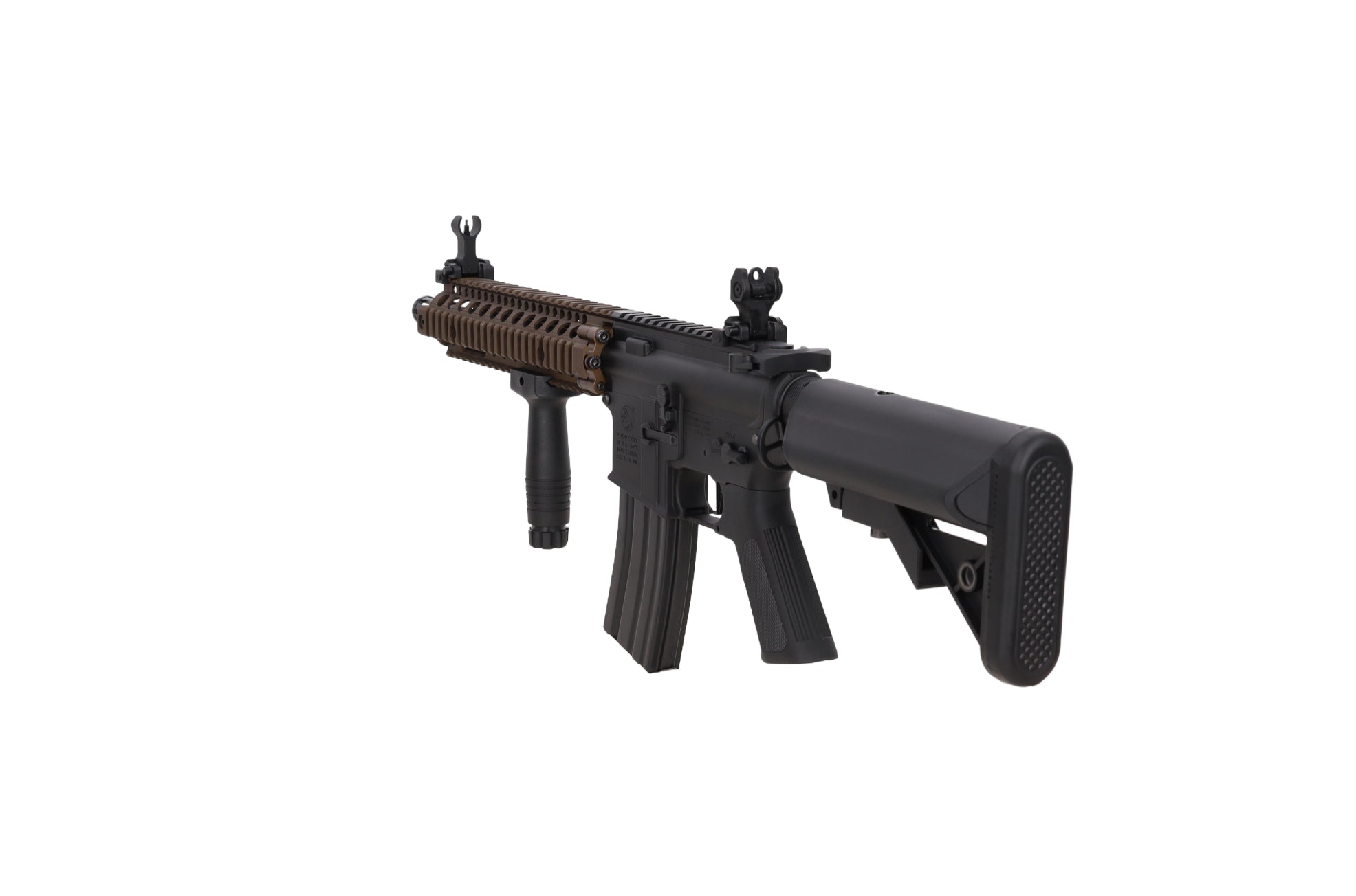 Colt x Daniel Defense MK18 SA-P19 PRIME BLDC 10.5" AEG Assault Rifle – Chaos Bronze-2