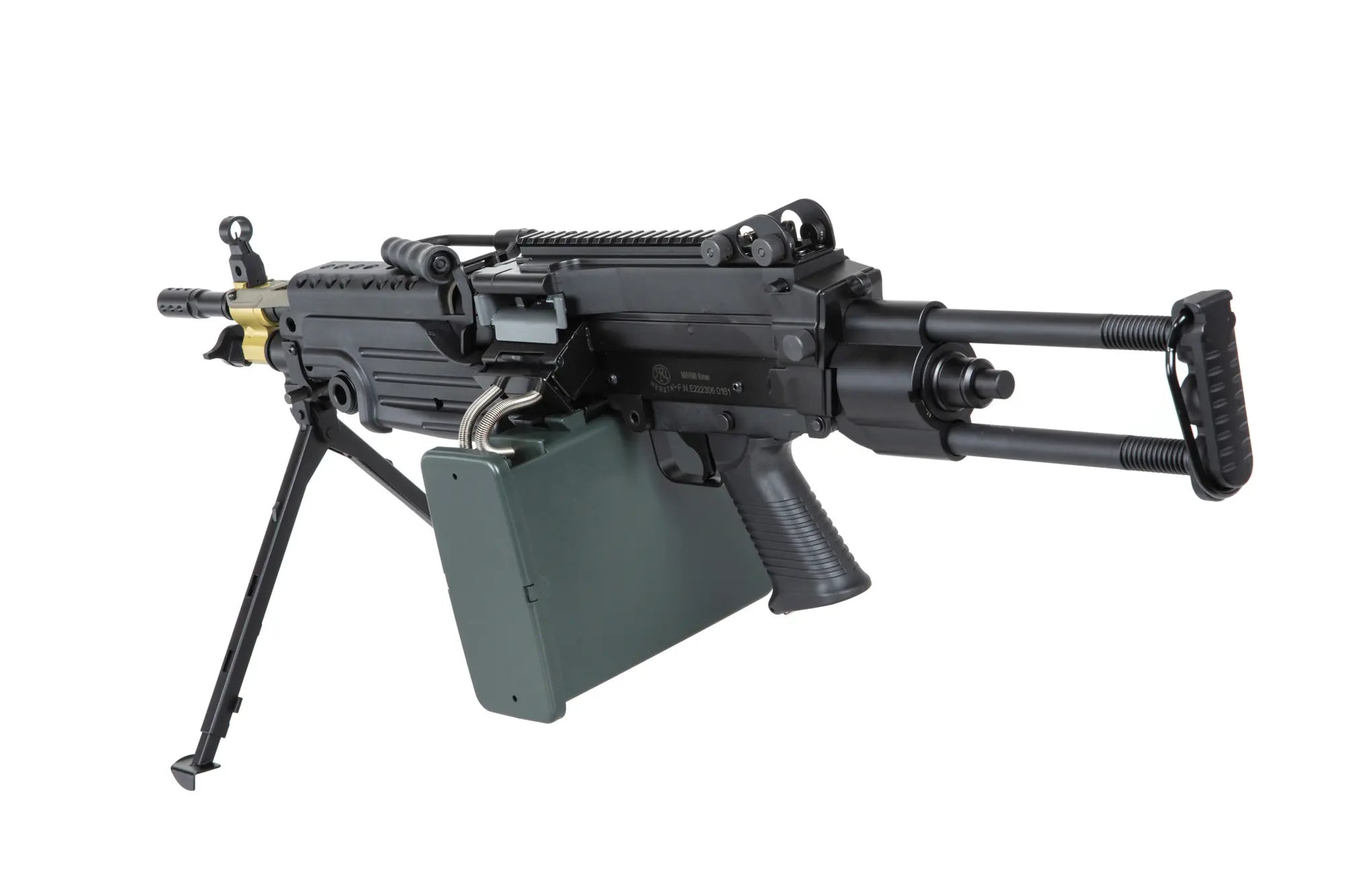 ASG A&K Cybergun M249 PARA Black machine gun-1