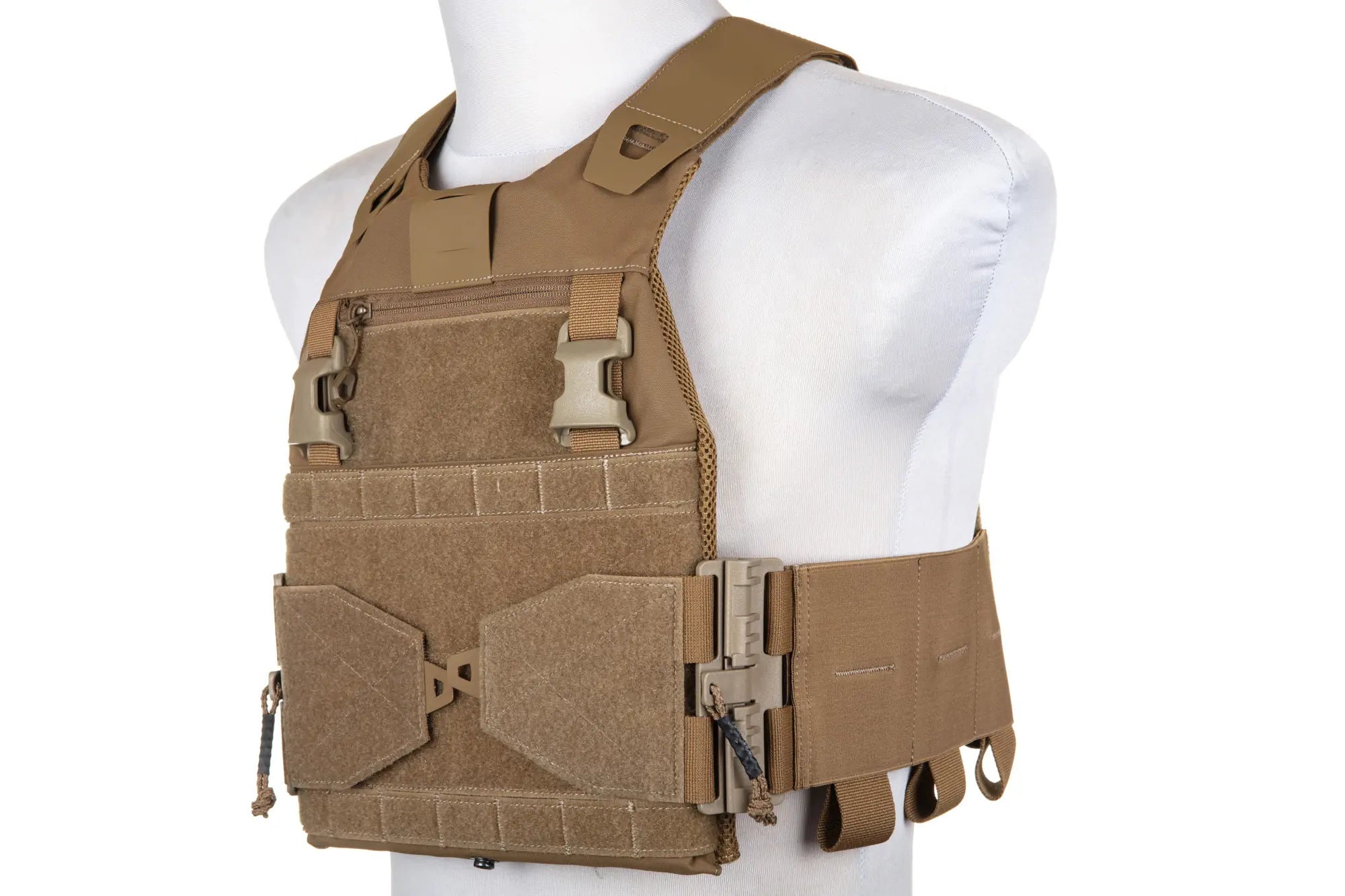 Plate Carrier Vest Ape Force Gear FCSK 2.0 Coyote Brown-1