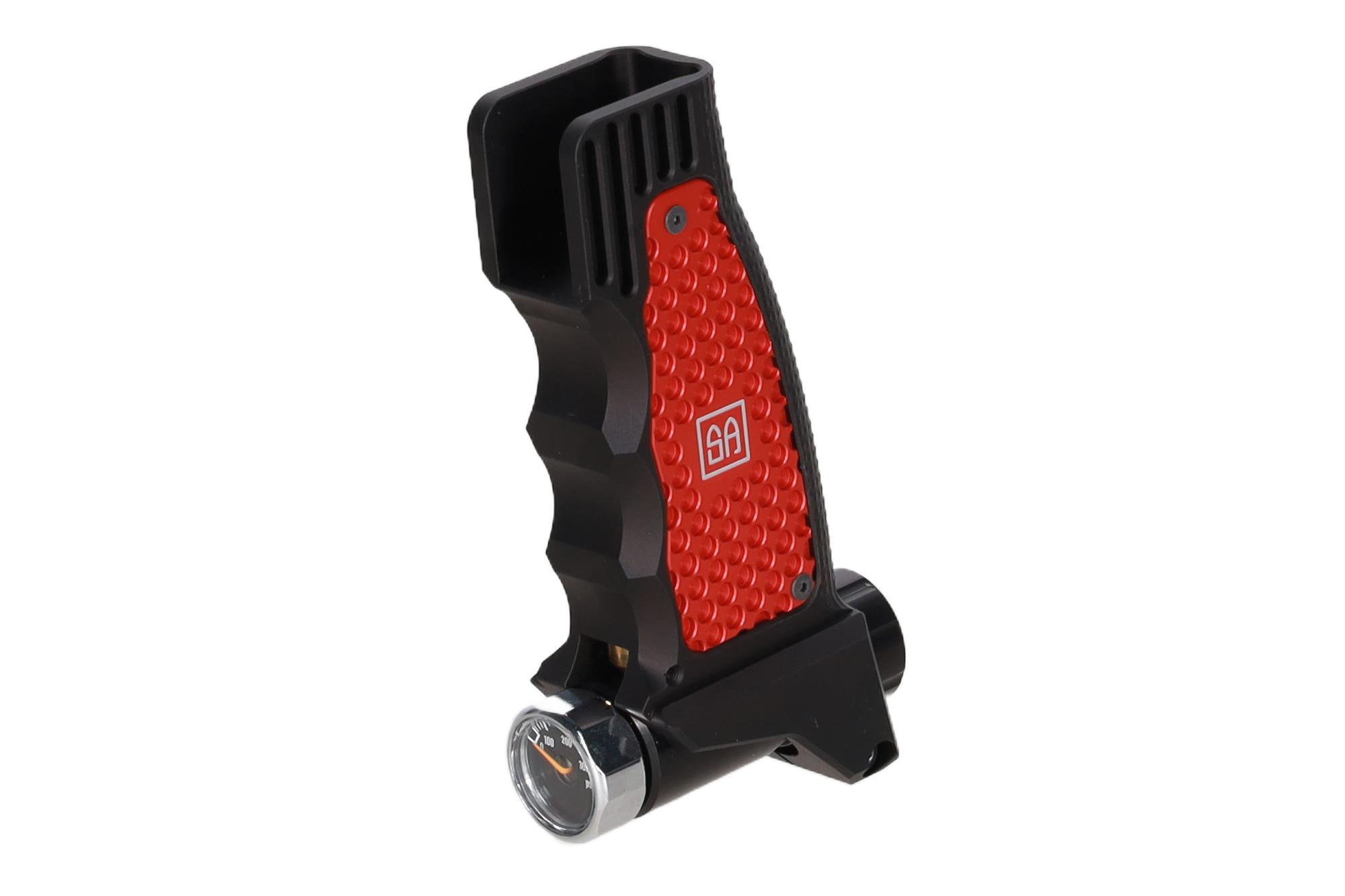 Specna Arms x Mancraft MSG Speedsoft Grip pistol grip with MMR regulator Red