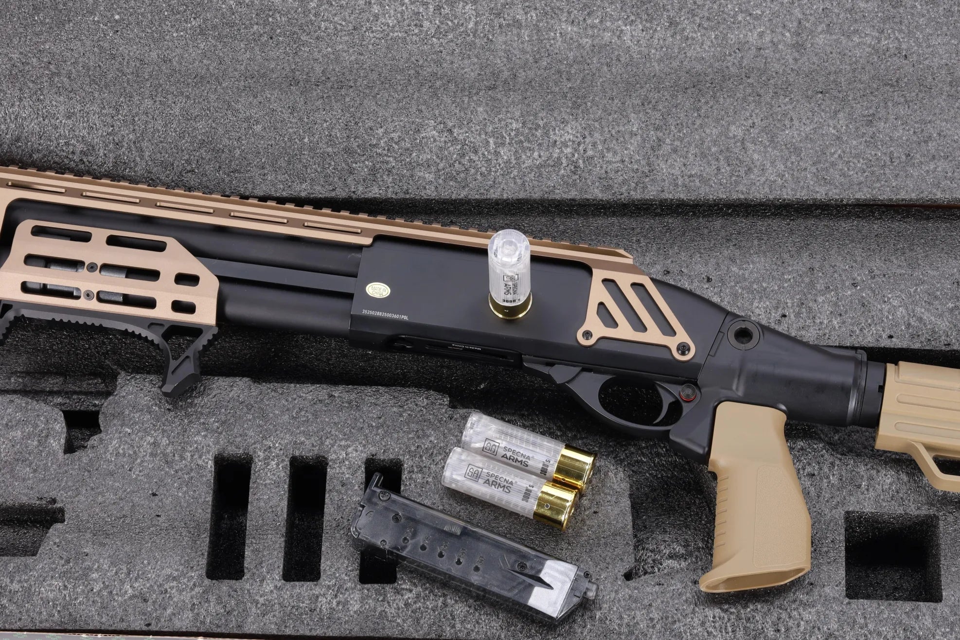 Specna Arms SA-VGS2 VAPOR™ Half-Tan airsoft Shotgun-1