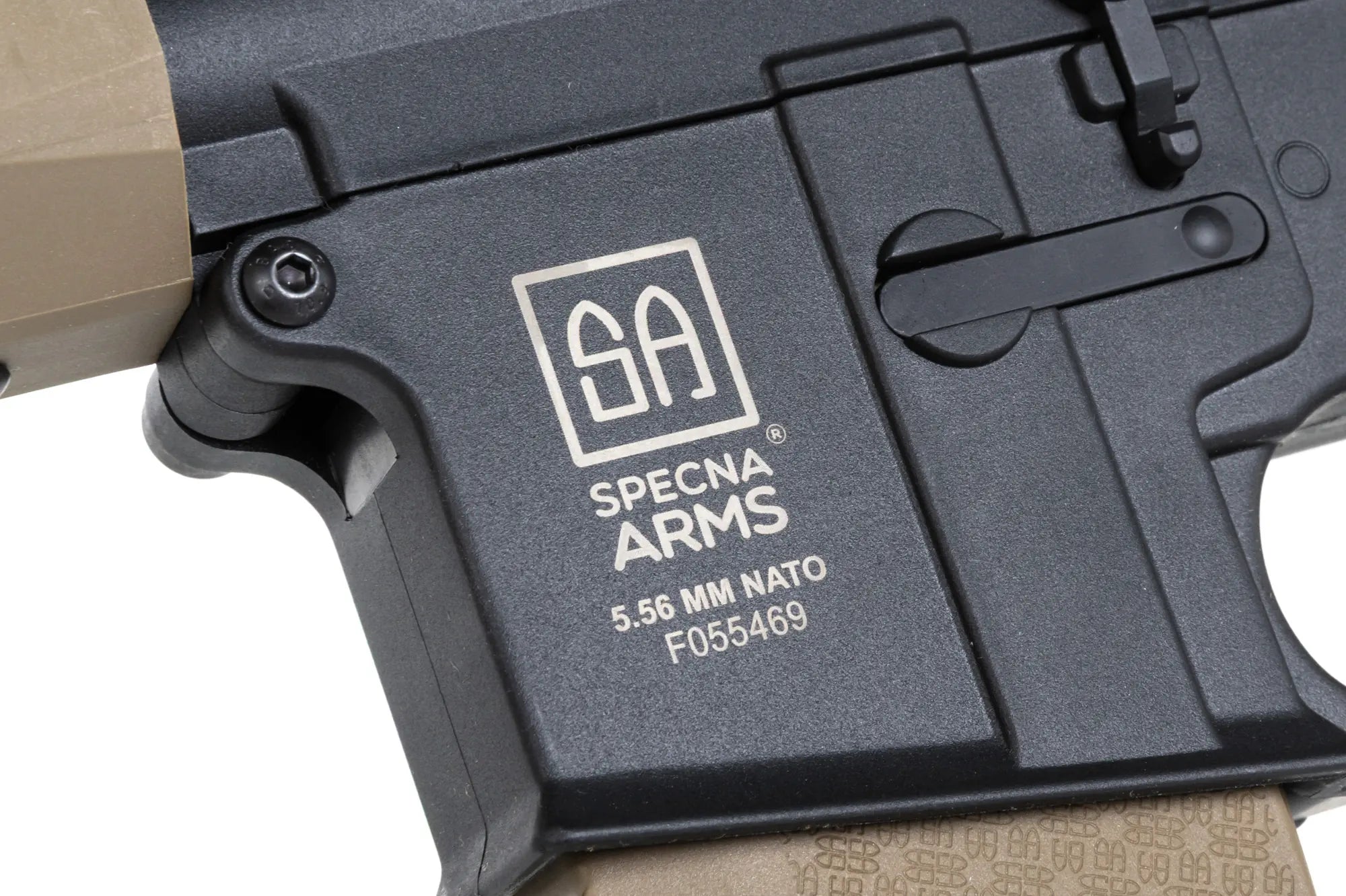 SA-F03 FLEX HAL ETU 0.5J airsoft rifle Half-Tan