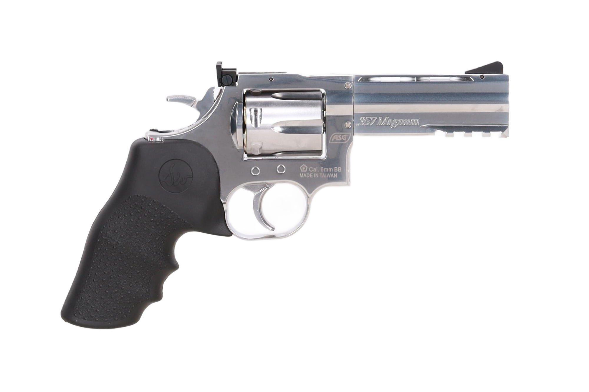 ASG Dan Wesson 715 4" CO2 Revolver Silver-1