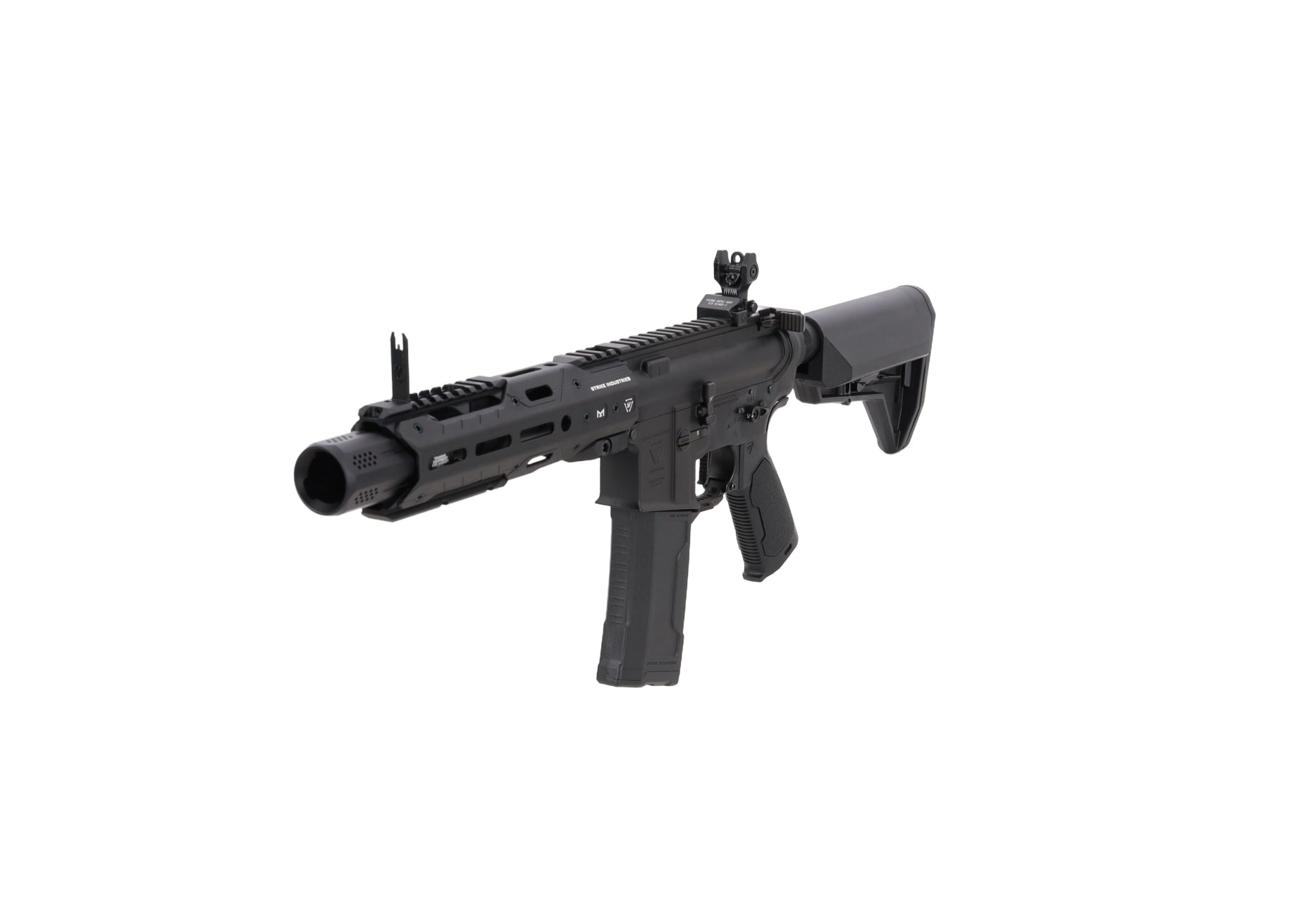 King Arms x Strike Industries Sentinel GRIDLOK® 8.5" Aster SE ETU airsoft Carbine Black-1