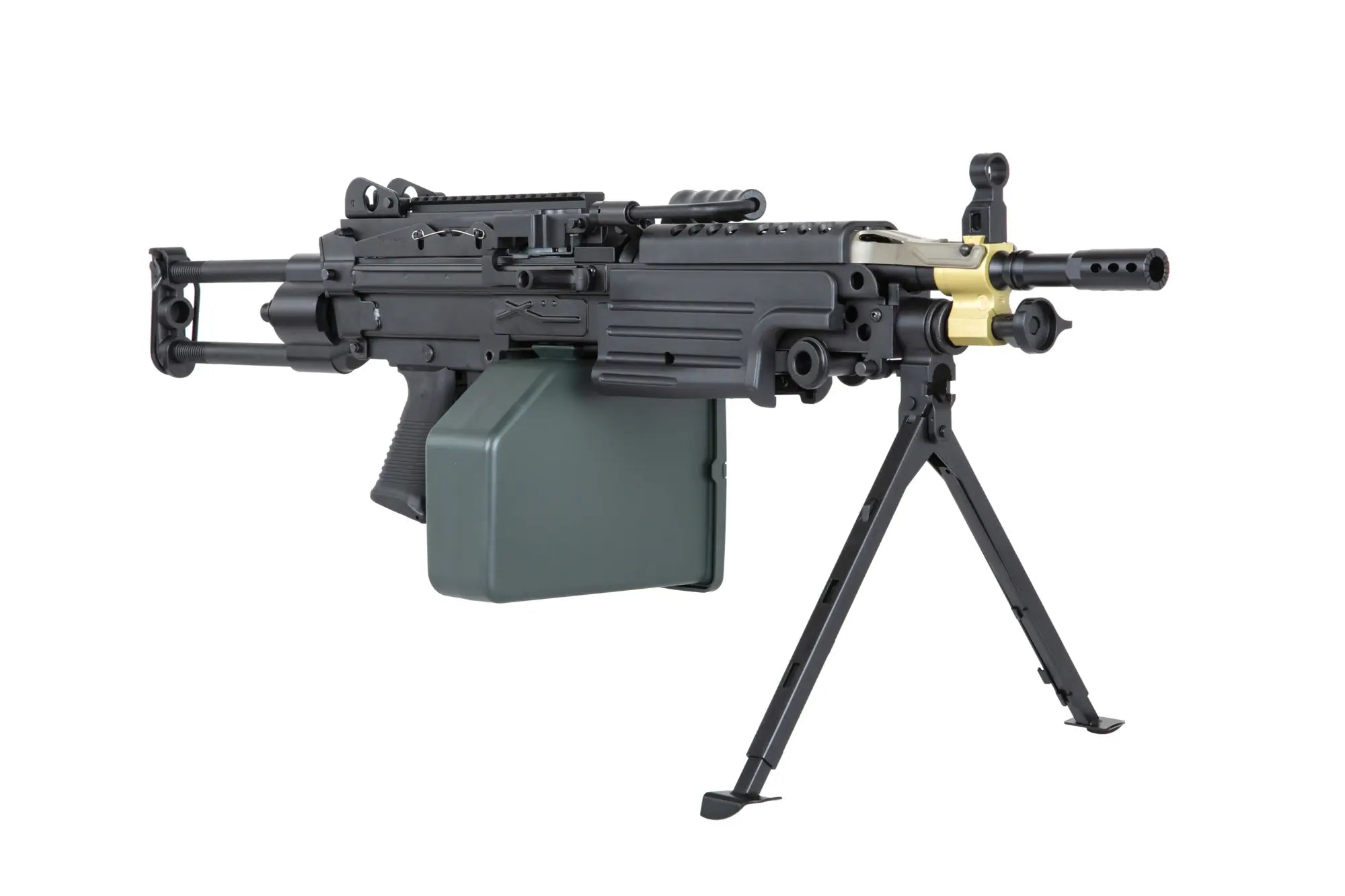 ASG A&K Cybergun M249 PARA Black machine gun-2