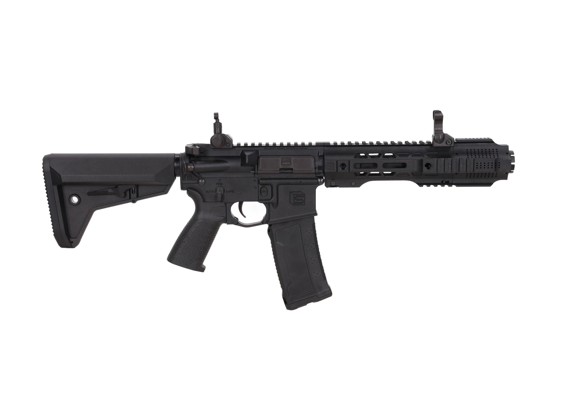 Salient Arms International x EMG M4/AR15 GRY 6.5" CYMA Platinum AEG Assault Rifle - Black-1