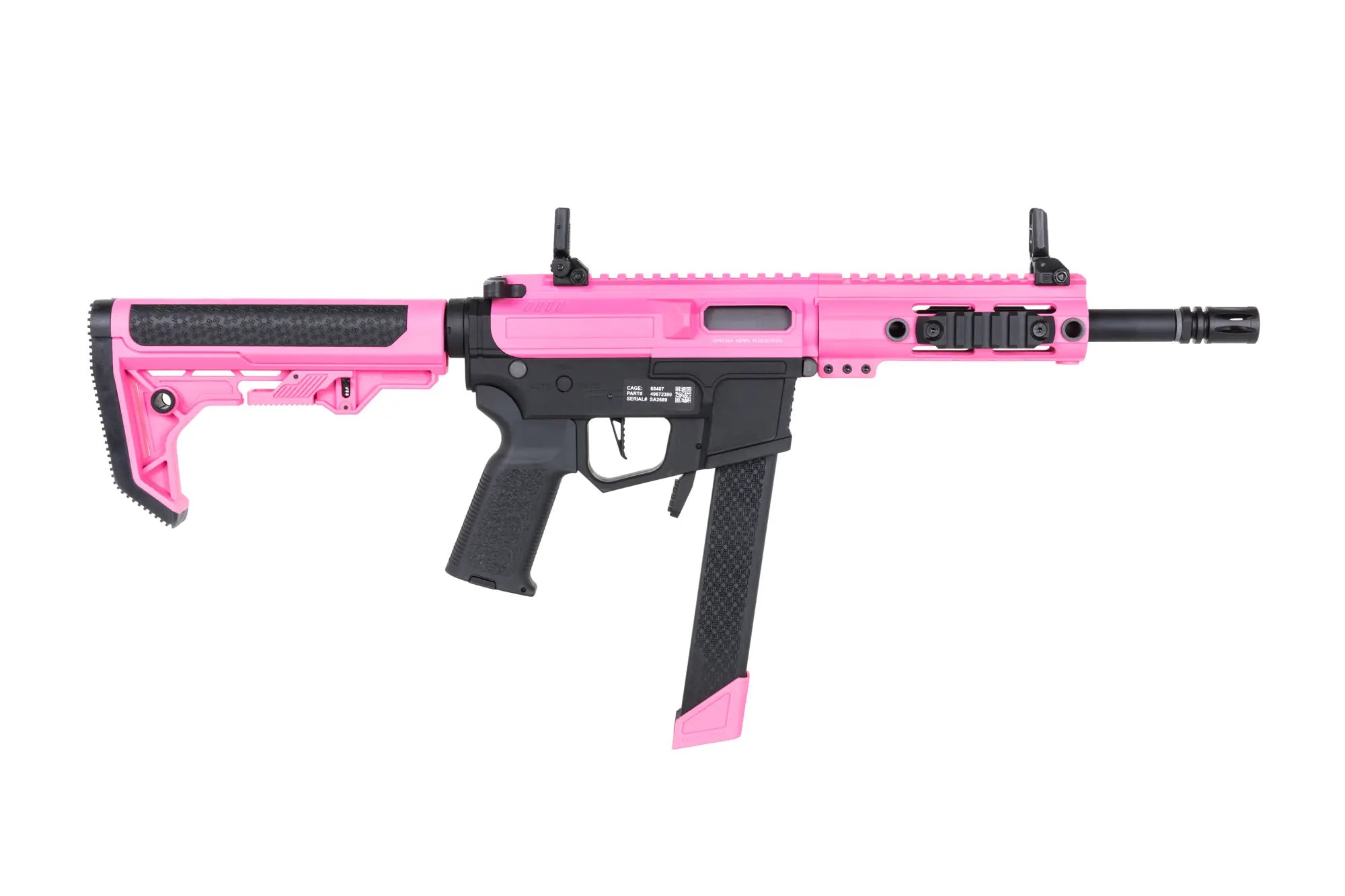 Specna Arms SA-FX01 FLEX™ BLDC™ HAL ETU Gen.2 Pink airsoft Carbine-1