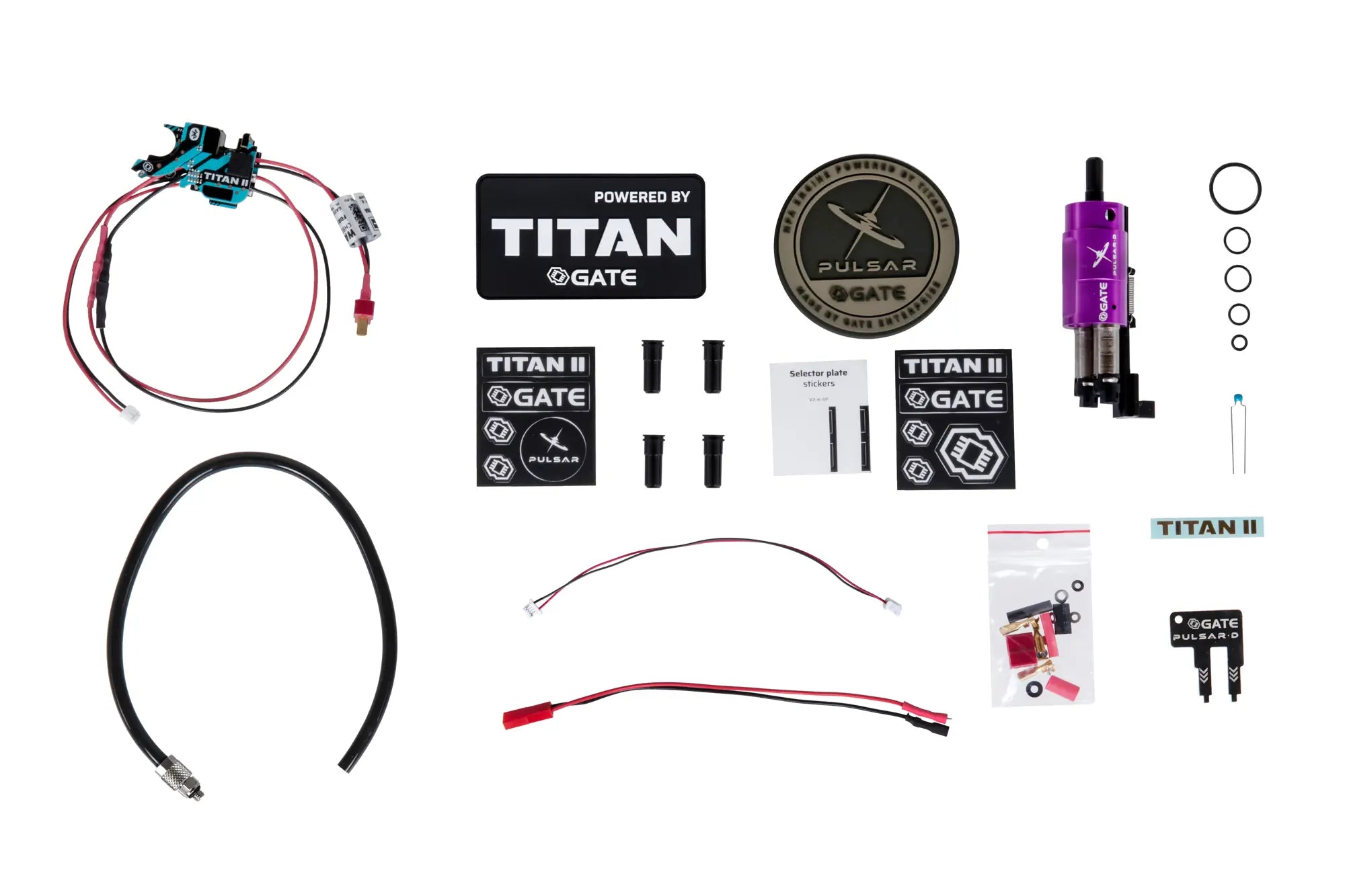 HPA GATE PULSAR D engine with TITAN II Bluetooth® (Front Wired) system