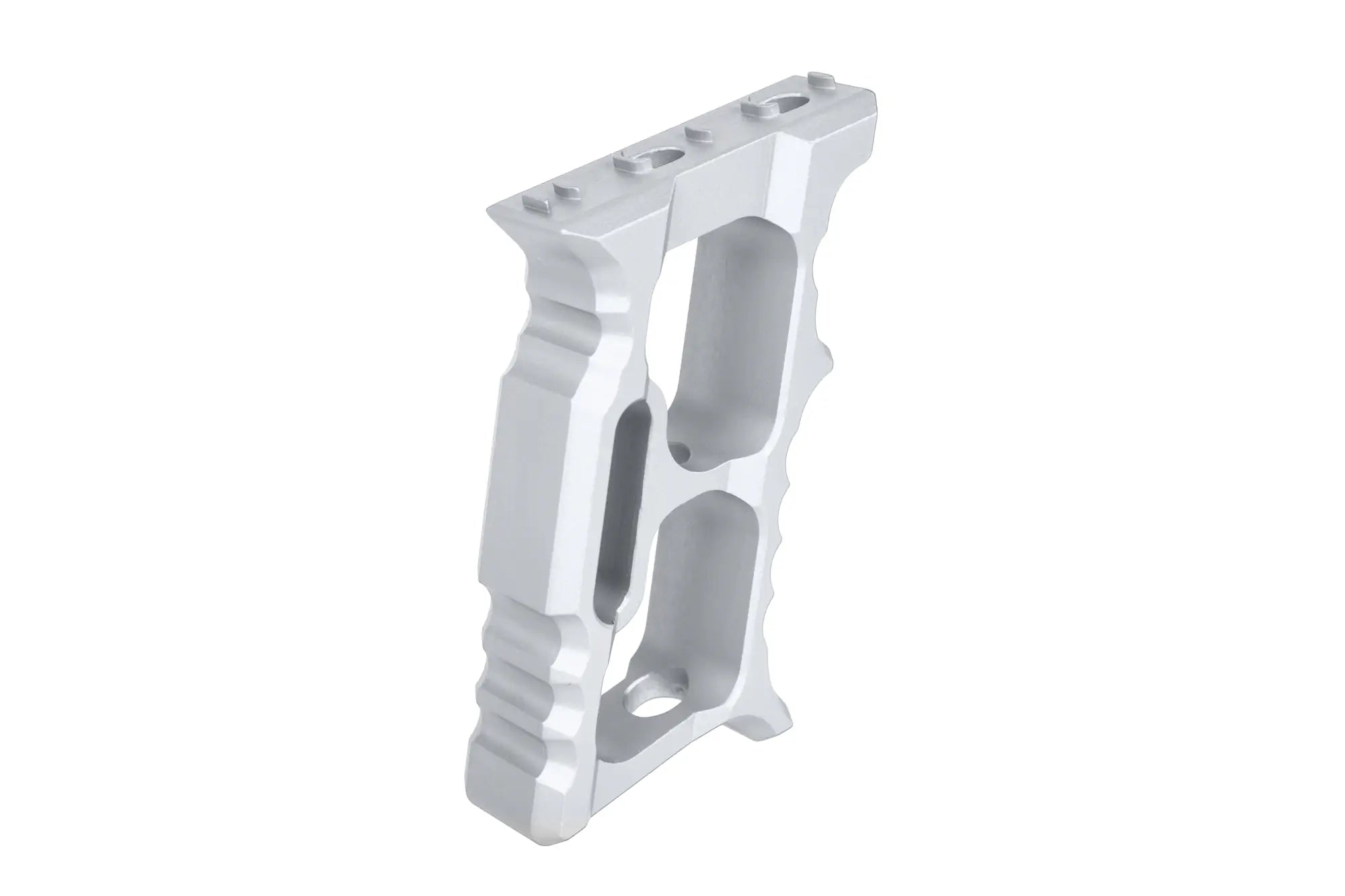 Aluminium angle grip TD Minivert for KeyMod/M-LOK Silver