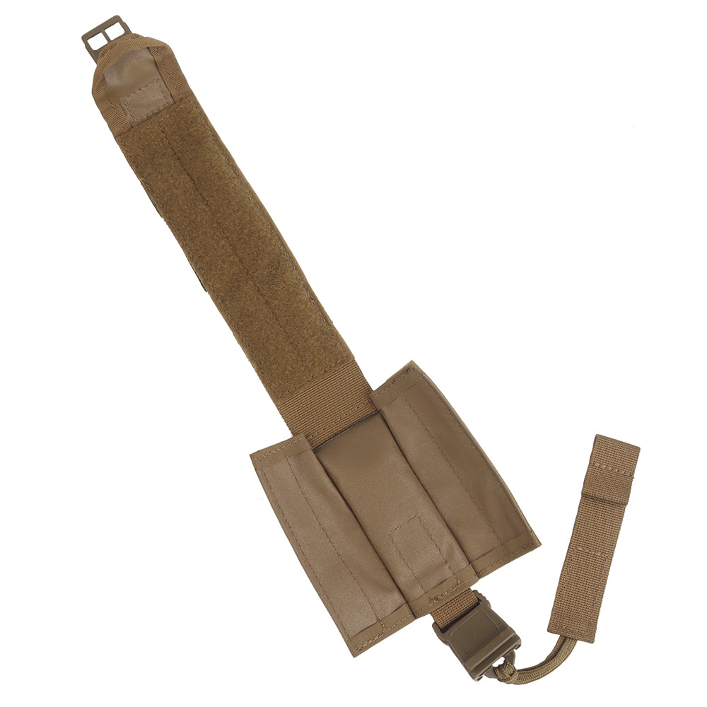 Wosport Quick Tourniquet Pouch Coyote Brown for a tourniquet strap