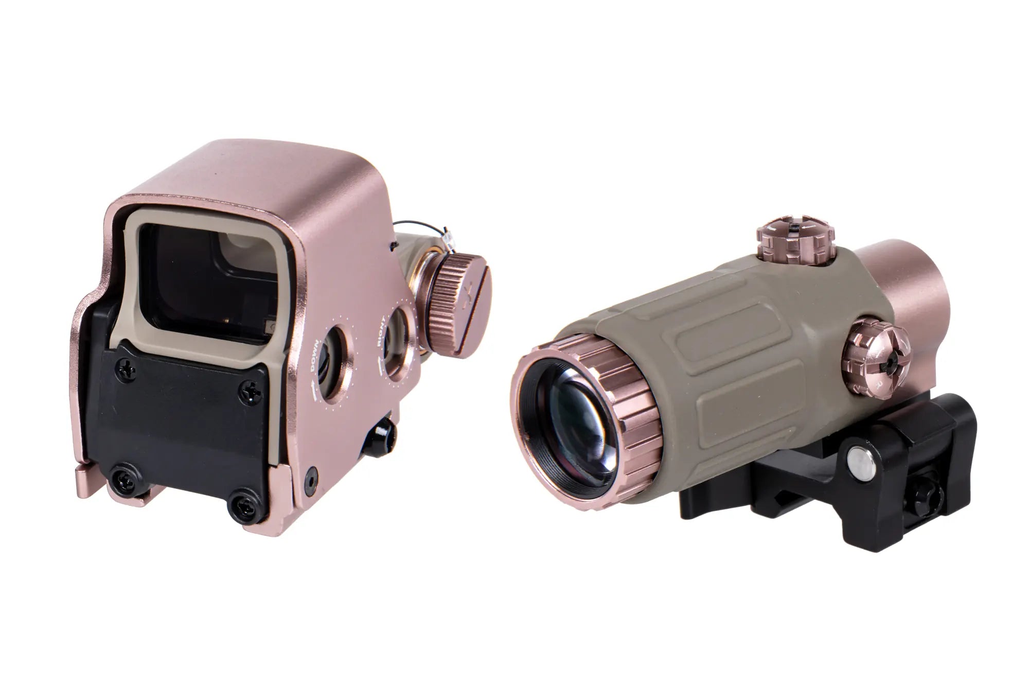 EXPS type collimator sight set with magnifier type G33 Dark Earth