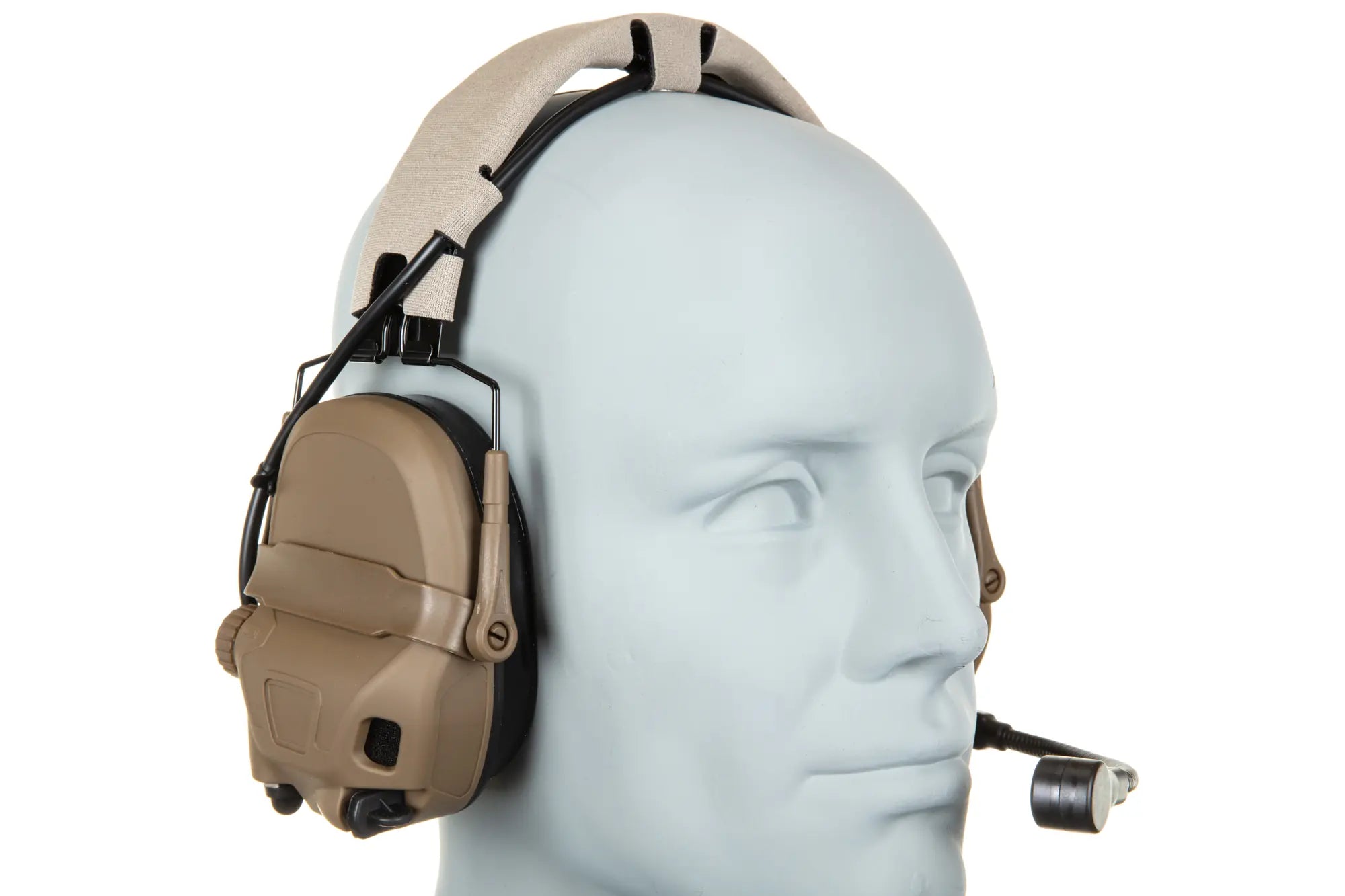 Wosport HD-17-A Gen 6 Tan tactical headset