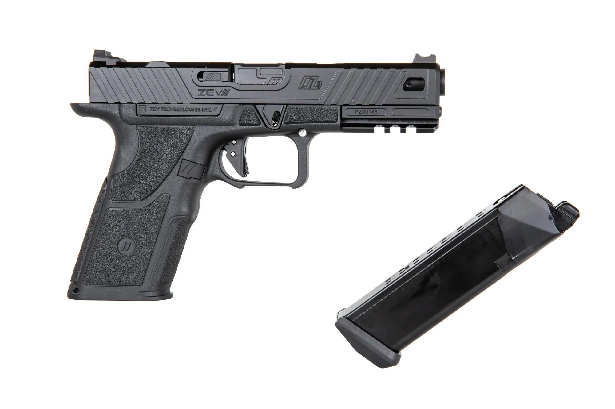 ASG PTS ZEV OZ9 Elite pistol (Ultra Version) Black-2