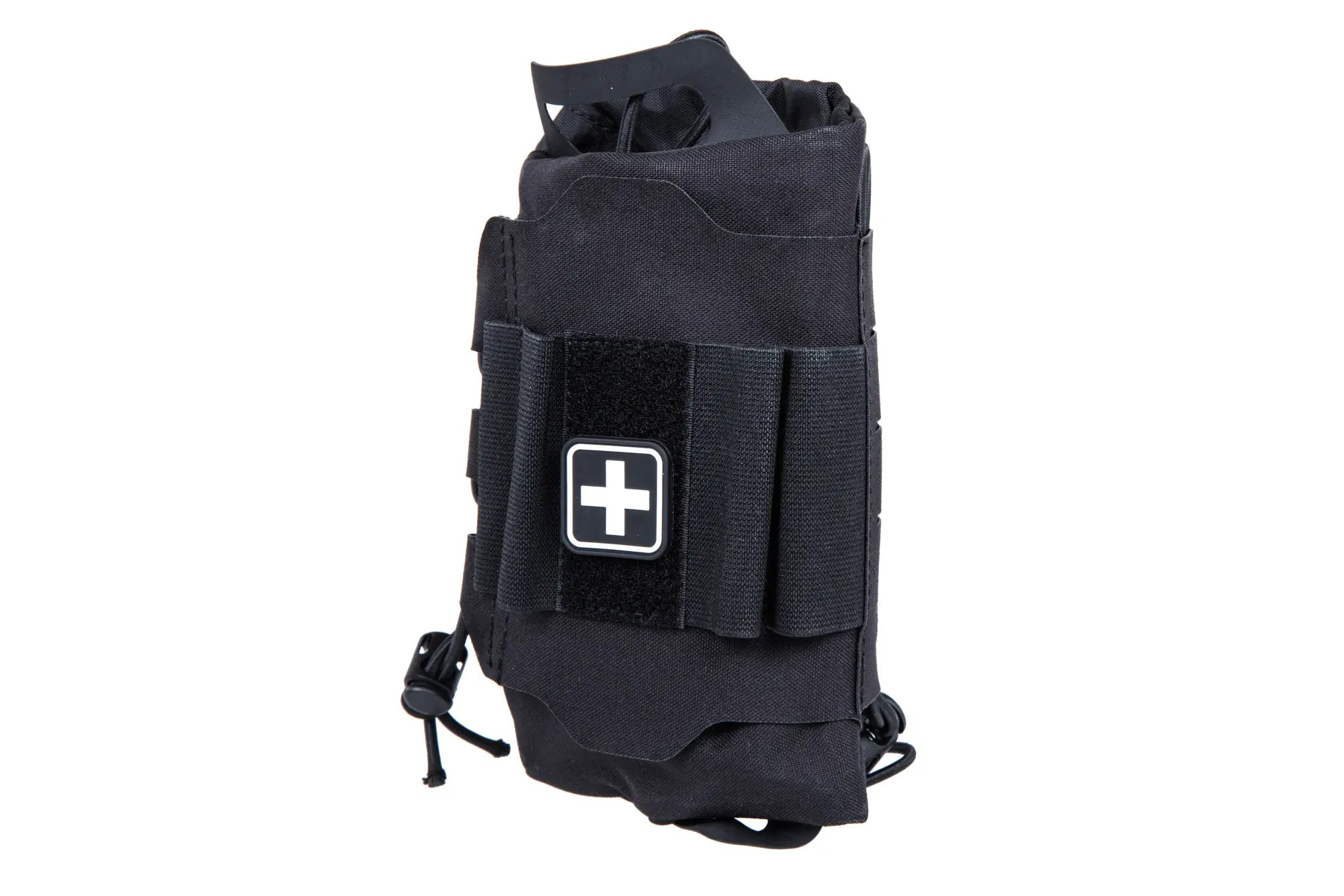 Tactical tear-off first aid kit with Velcro Wosport Black-1